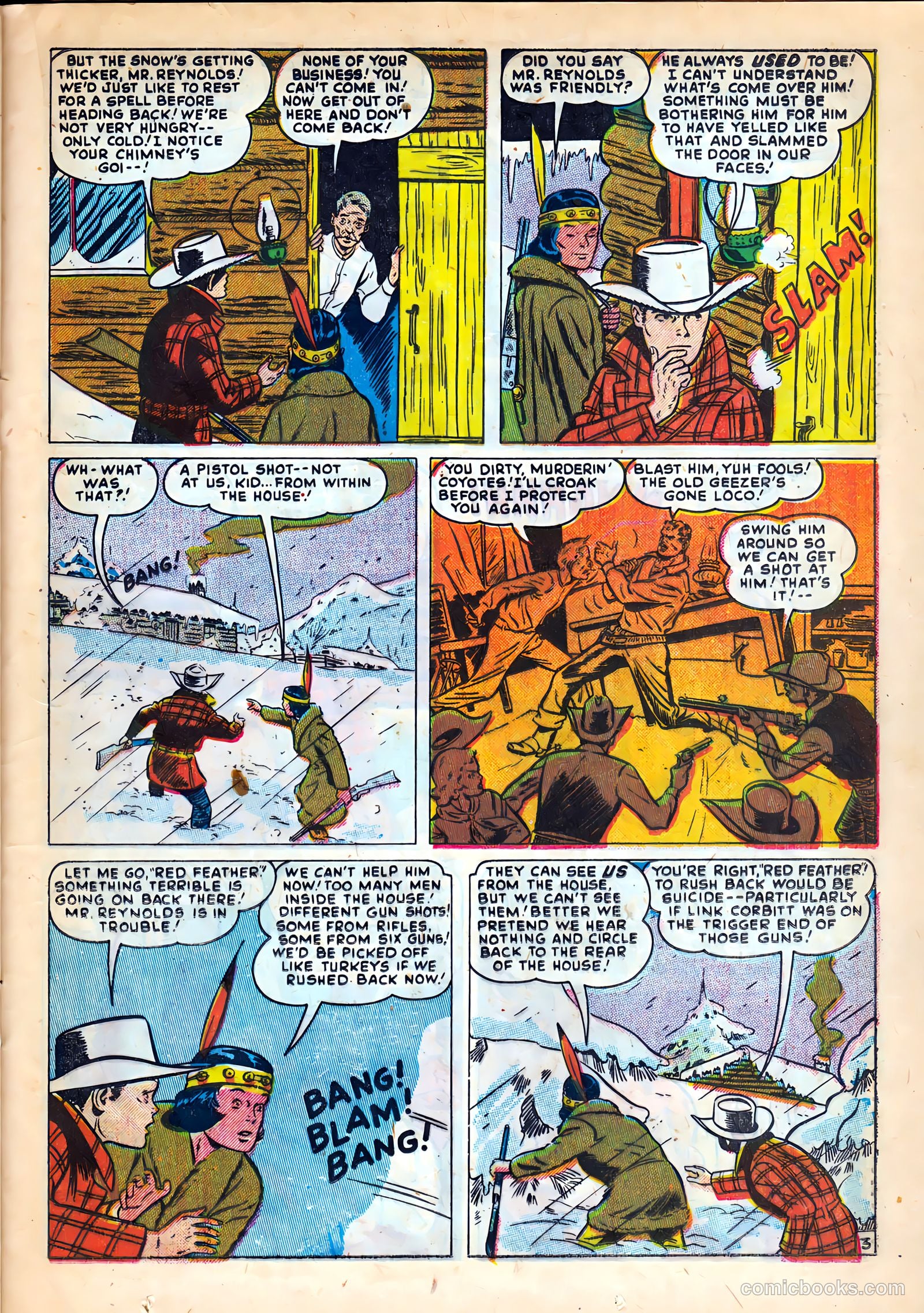 Kid Cowboy #1 (1950) — page 21 of 36