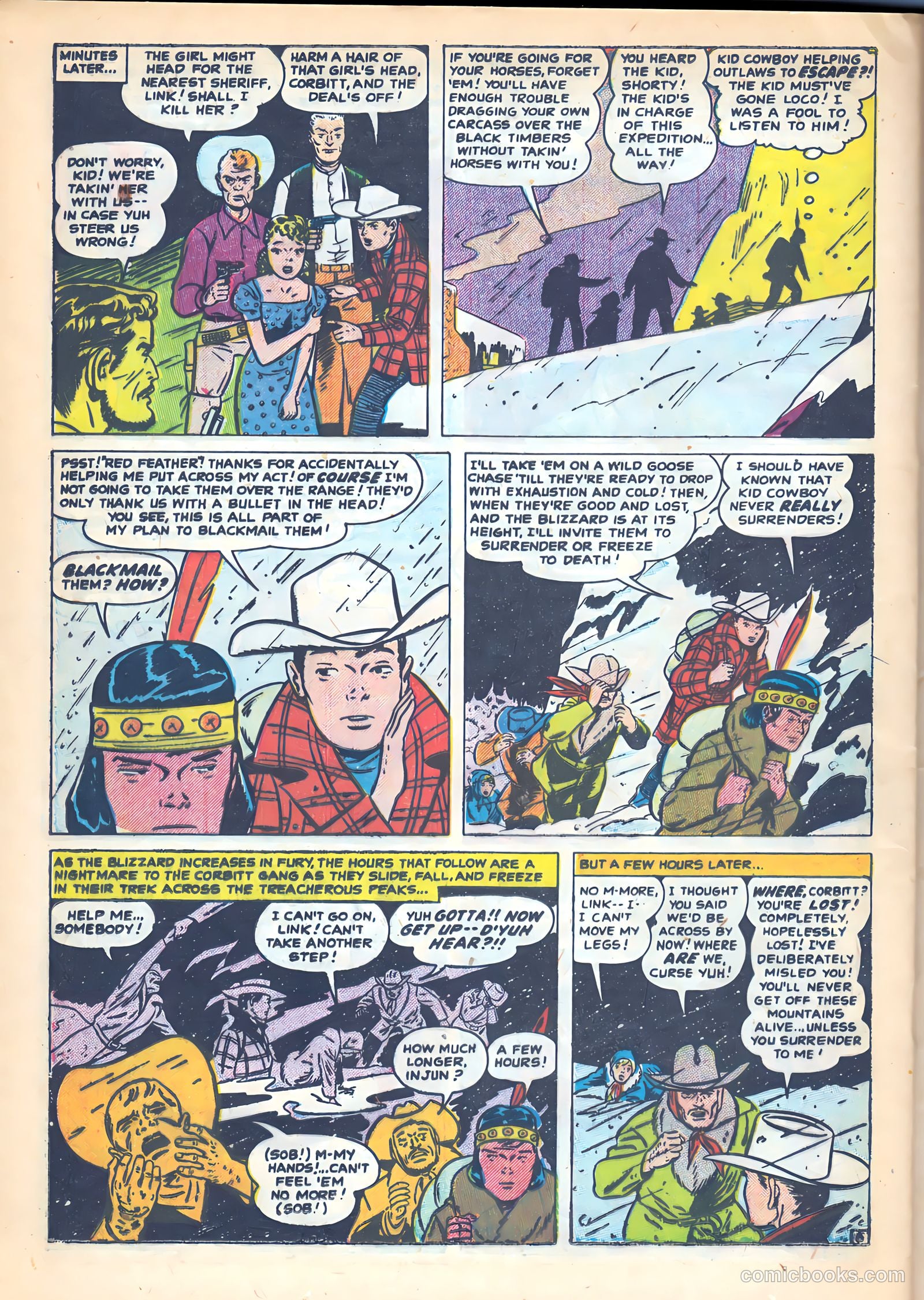 Kid Cowboy #1 (1950) — page 24 of 36