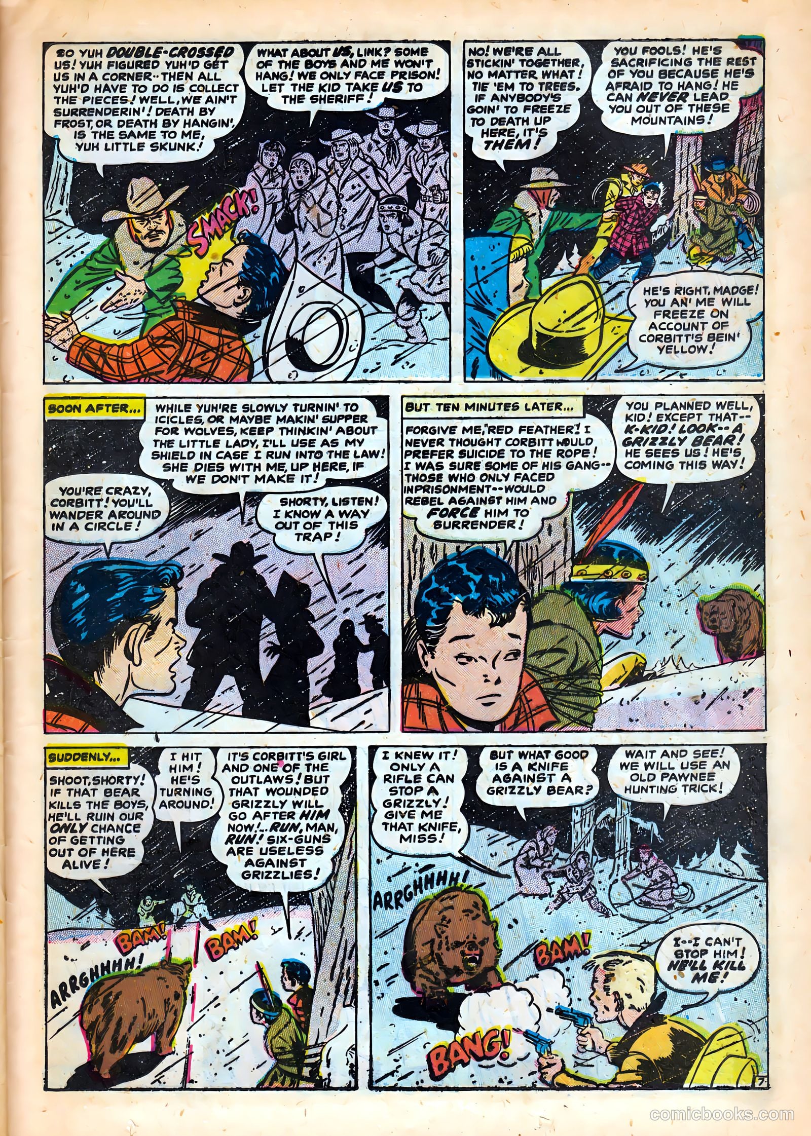 Kid Cowboy #1 (1950) — page 25 of 36