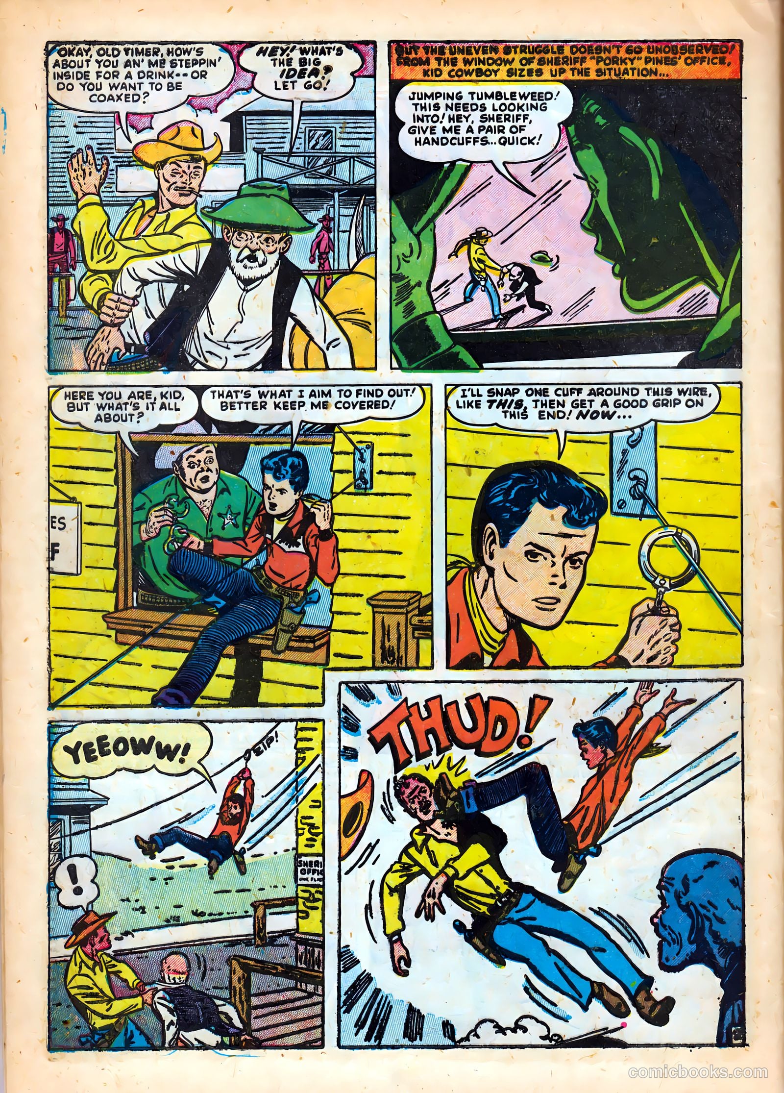 Kid Cowboy #1 (1950) — page 28 of 36