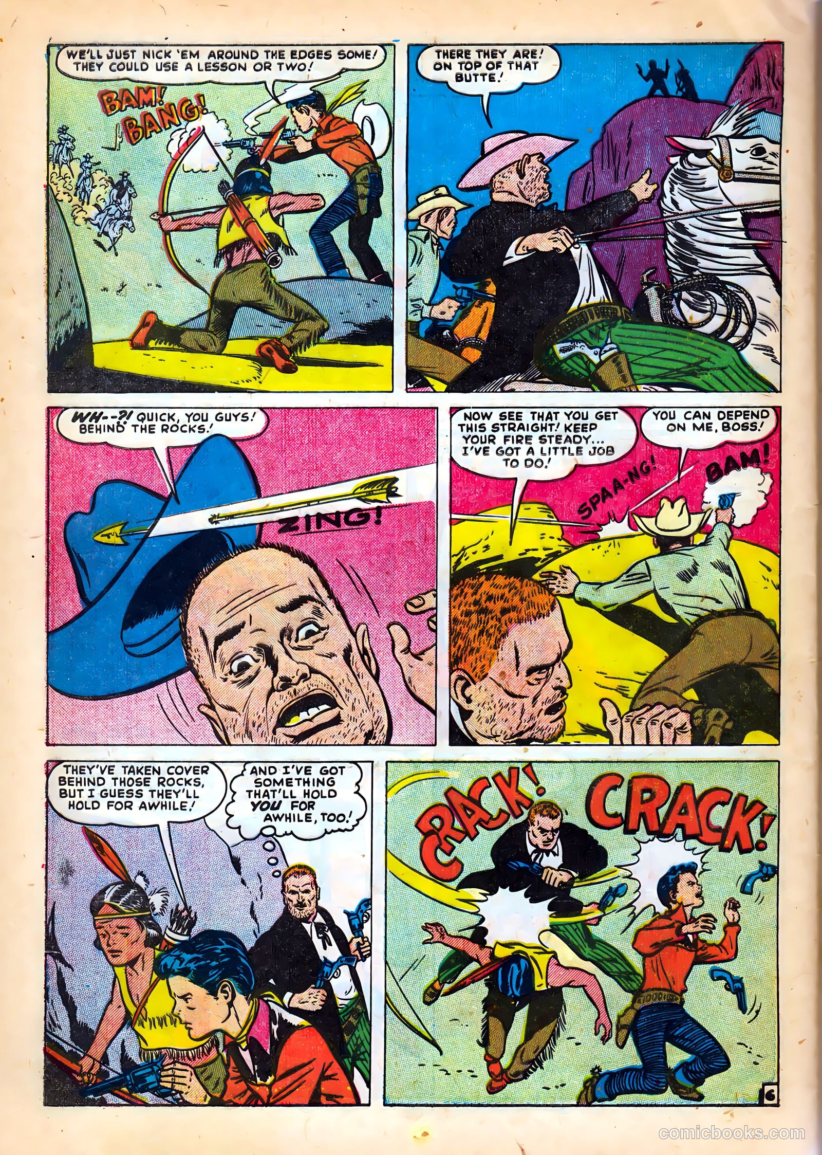 Kid Cowboy #1 (1950) — page 32 of 36