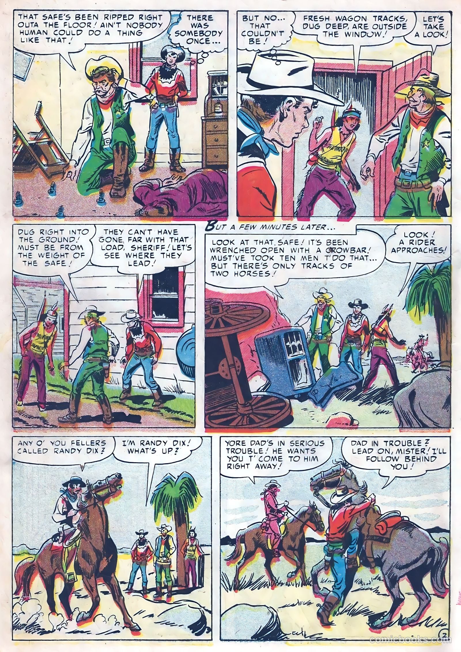 Kid Cowboy #10 (1952) — page 4 of 36
