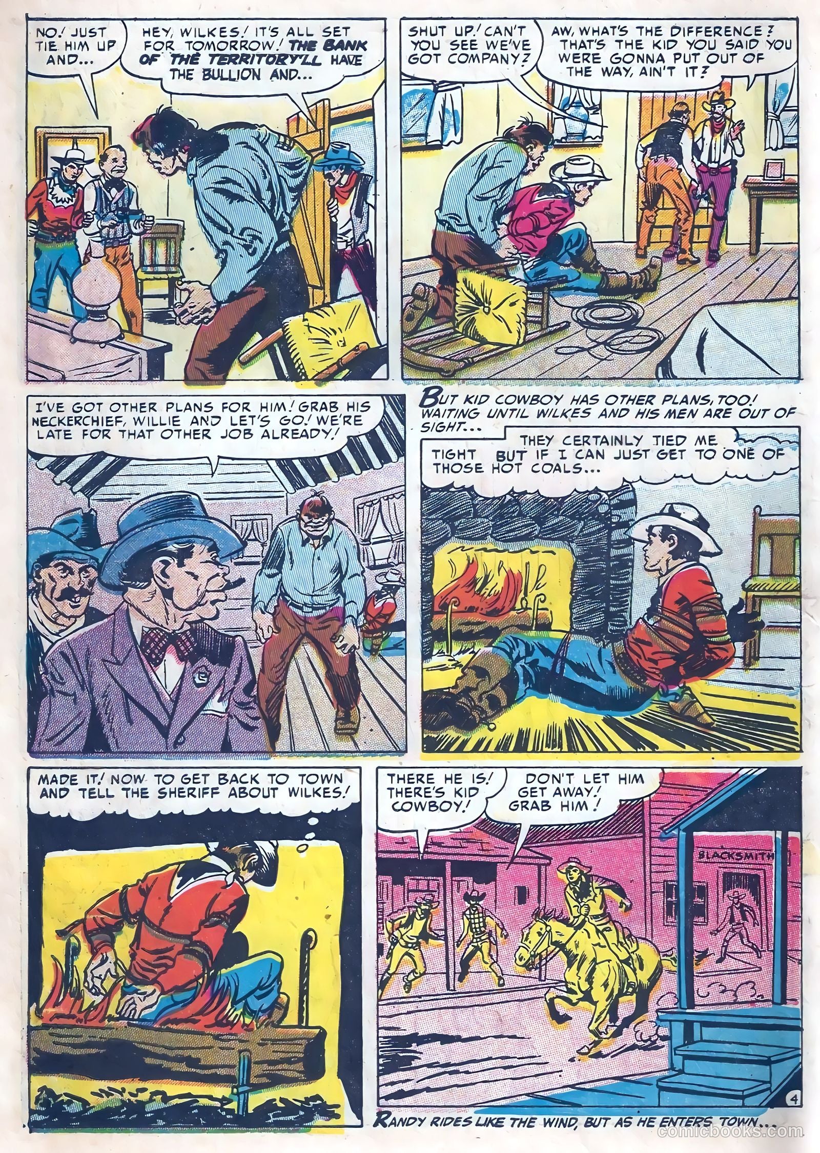 Kid Cowboy #10 (1952) — page 6 of 36