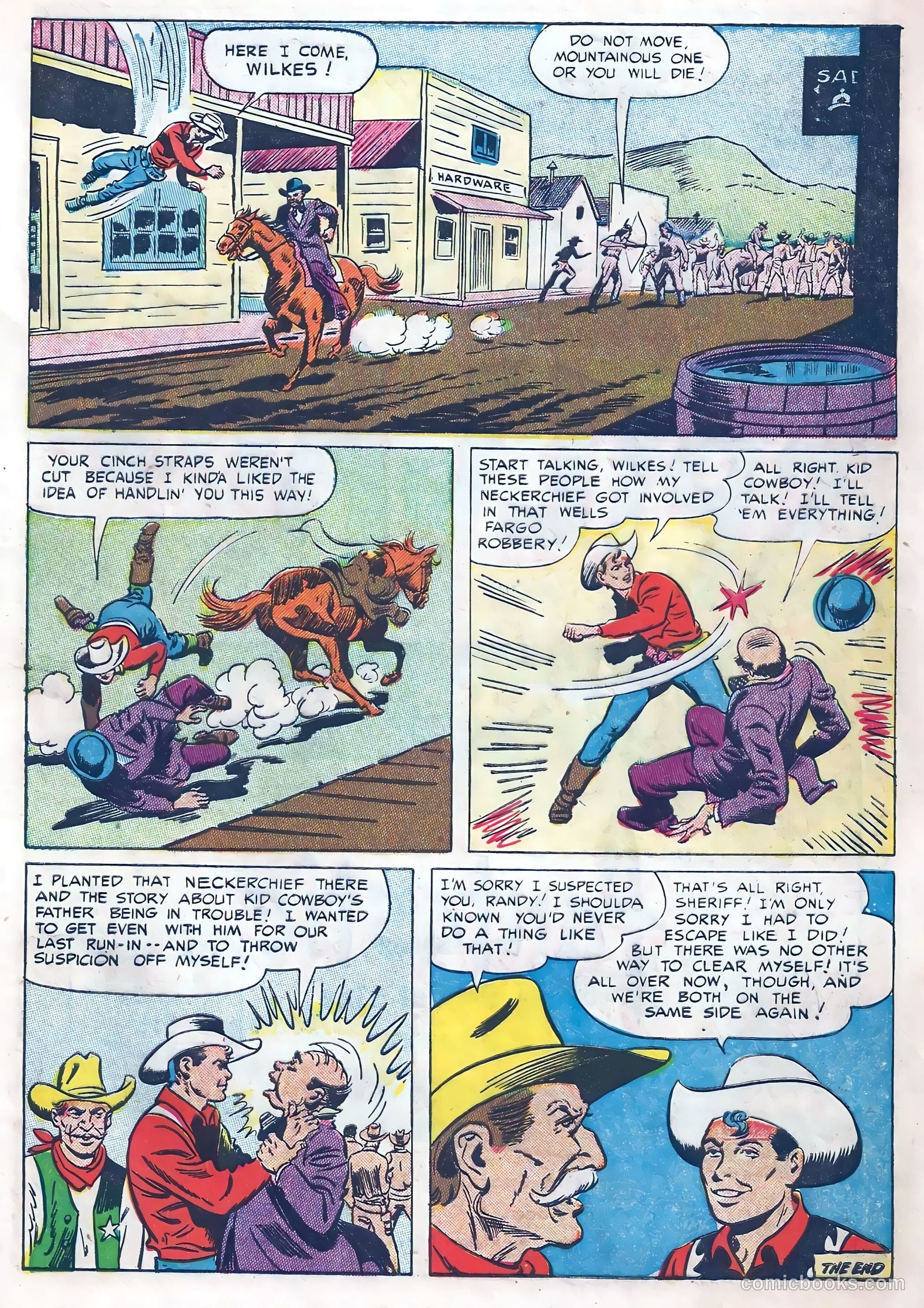 Kid Cowboy #10 (1952) — page 9 of 36