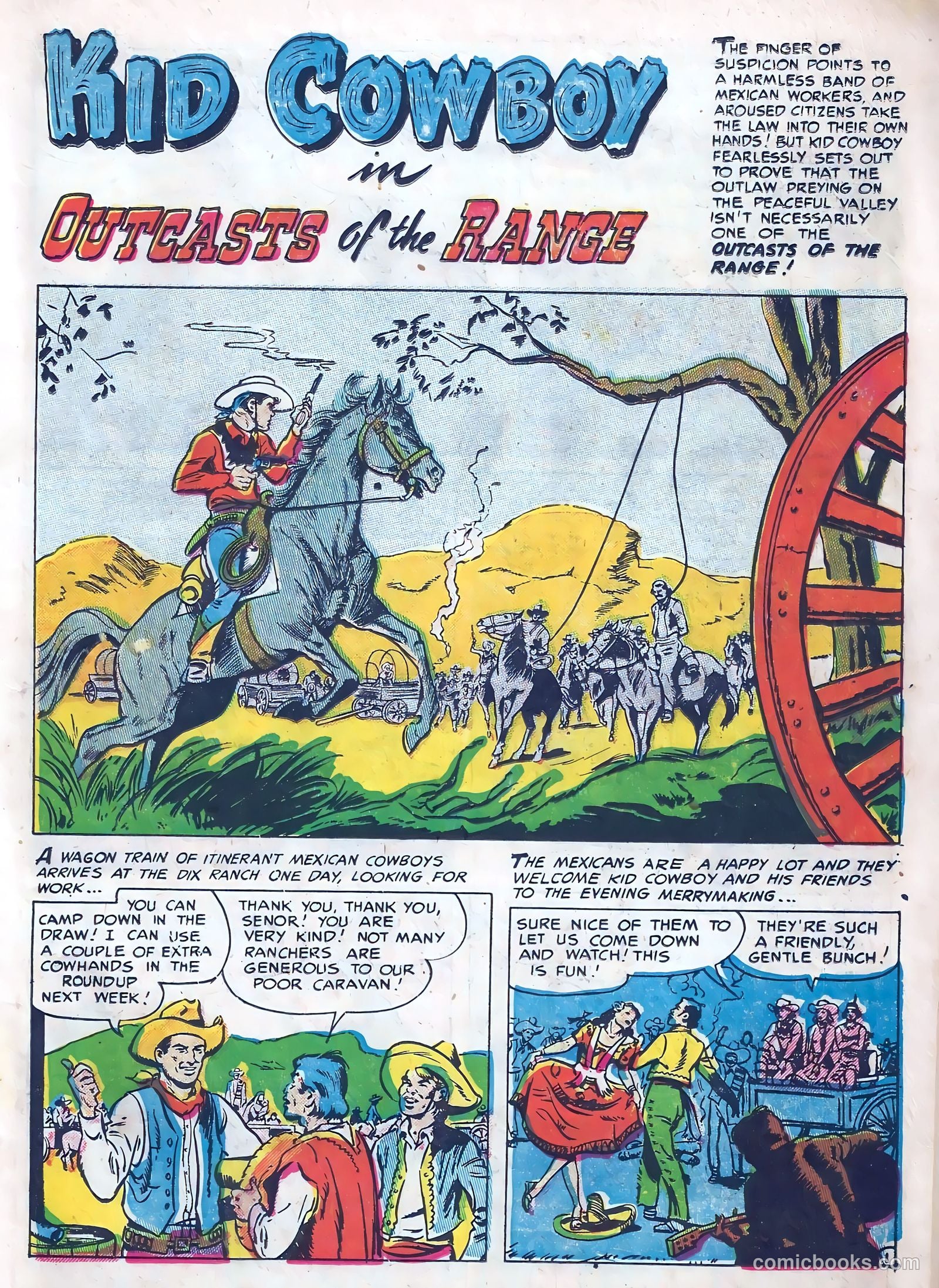 Kid Cowboy #10 (1952) — page 11 of 36