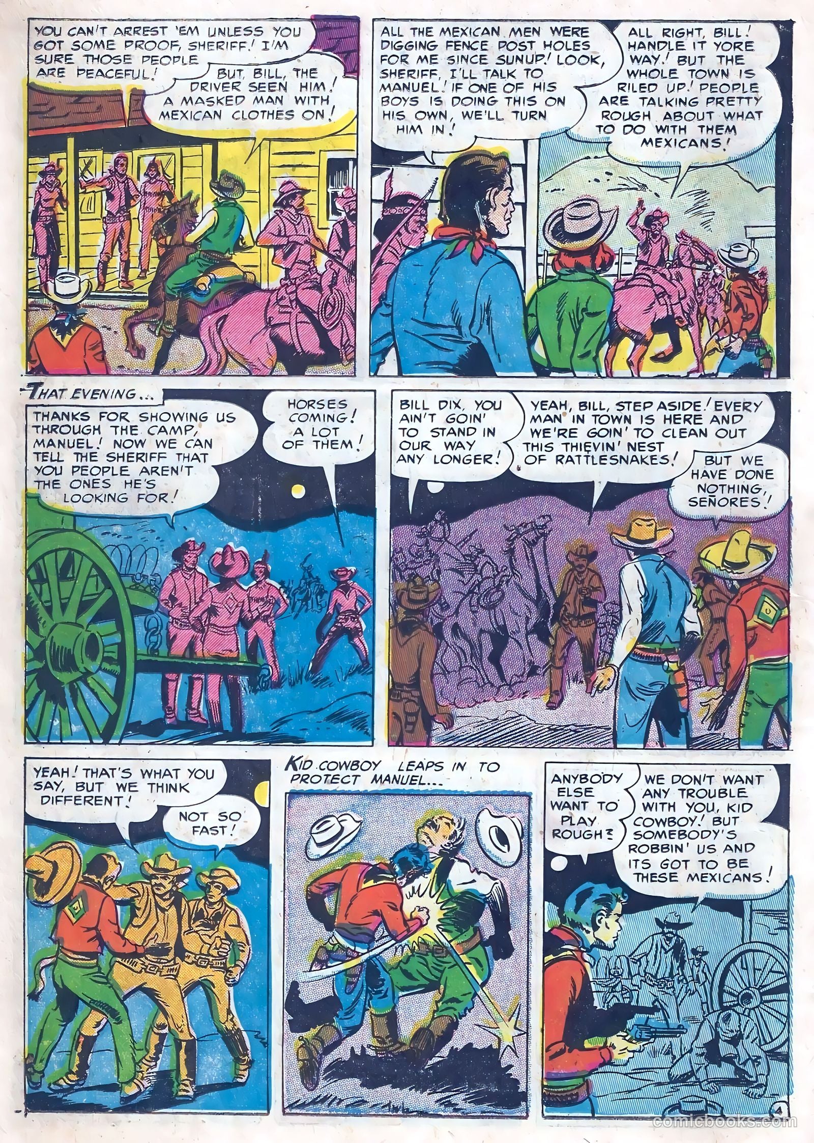 Kid Cowboy #10 (1952) — page 14 of 36