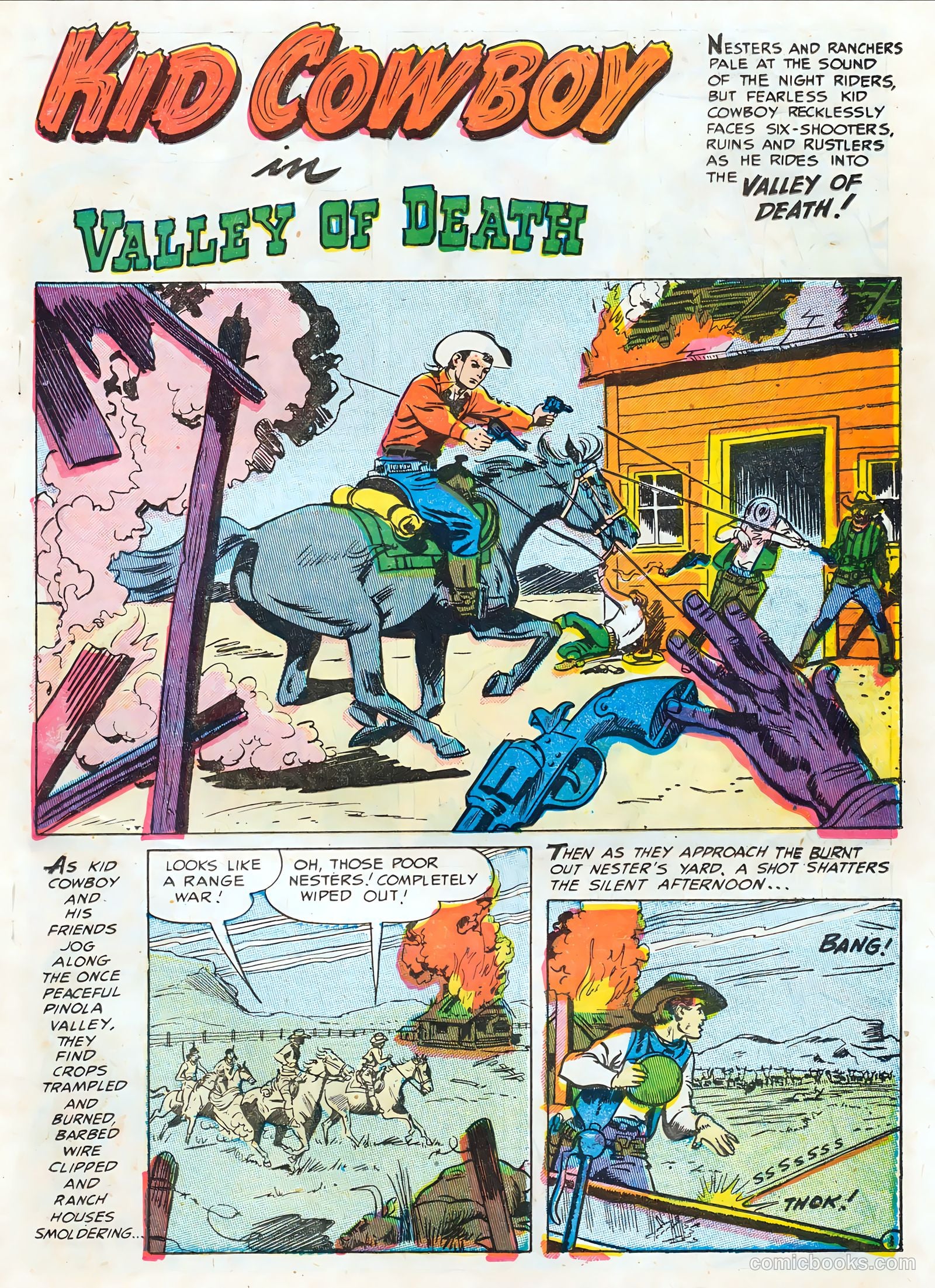 Kid Cowboy #10 (1952) — page 19 of 36