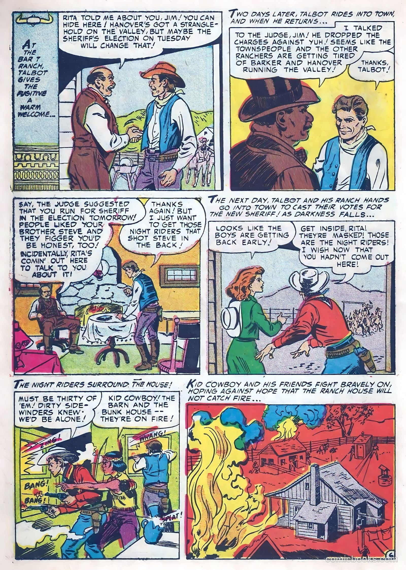 Kid Cowboy #10 (1952) — page 24 of 36