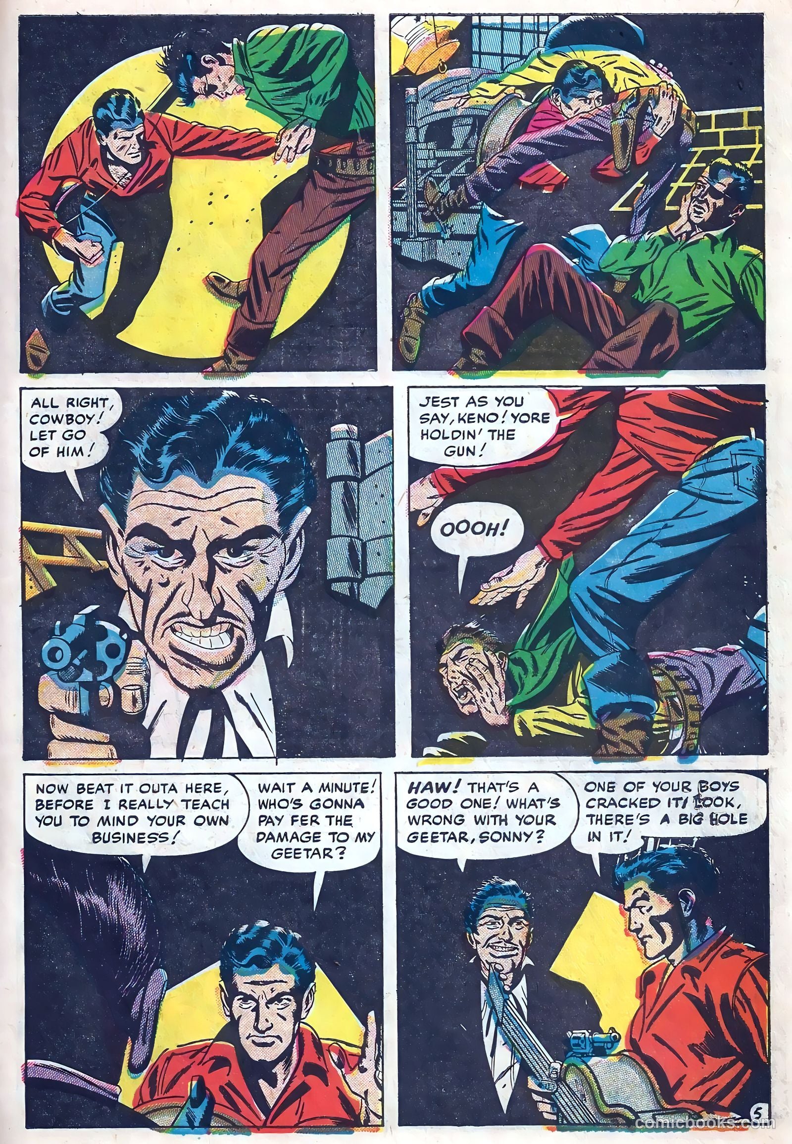Kid Cowboy #10 (1952) — page 31 of 36