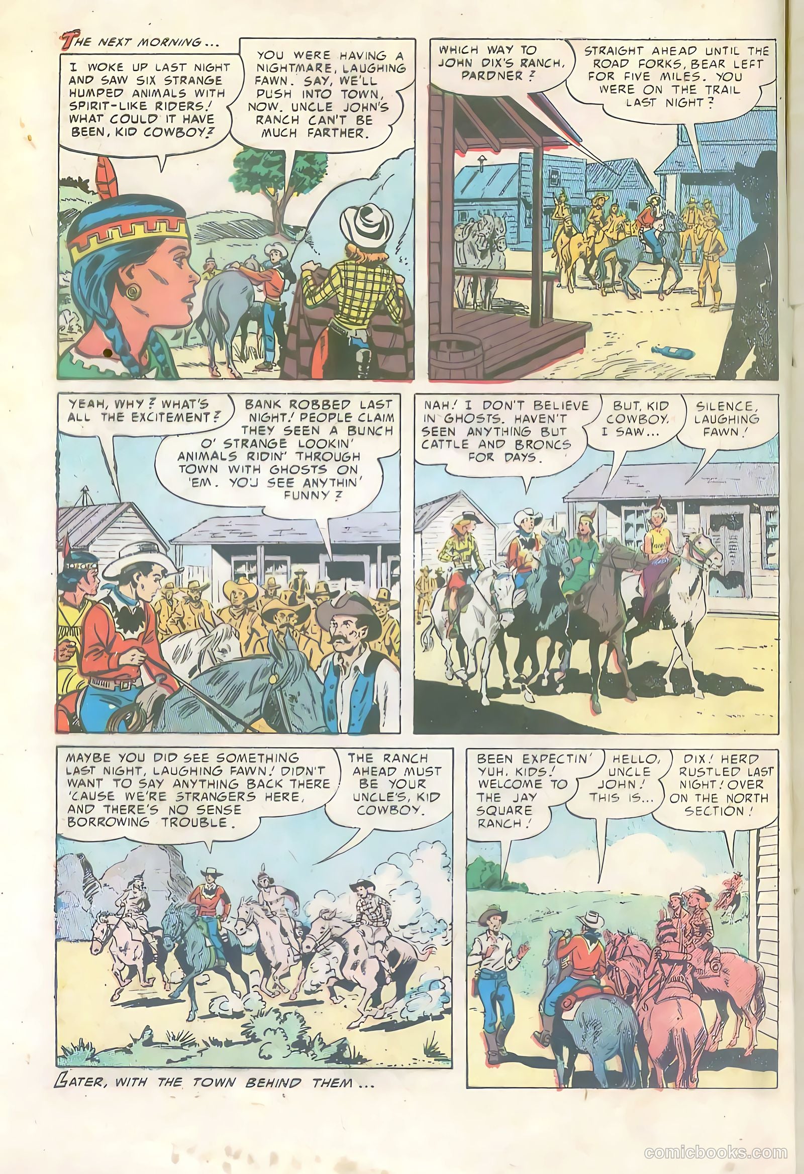 Kid Cowboy #11 (1953) — page 4 of 36