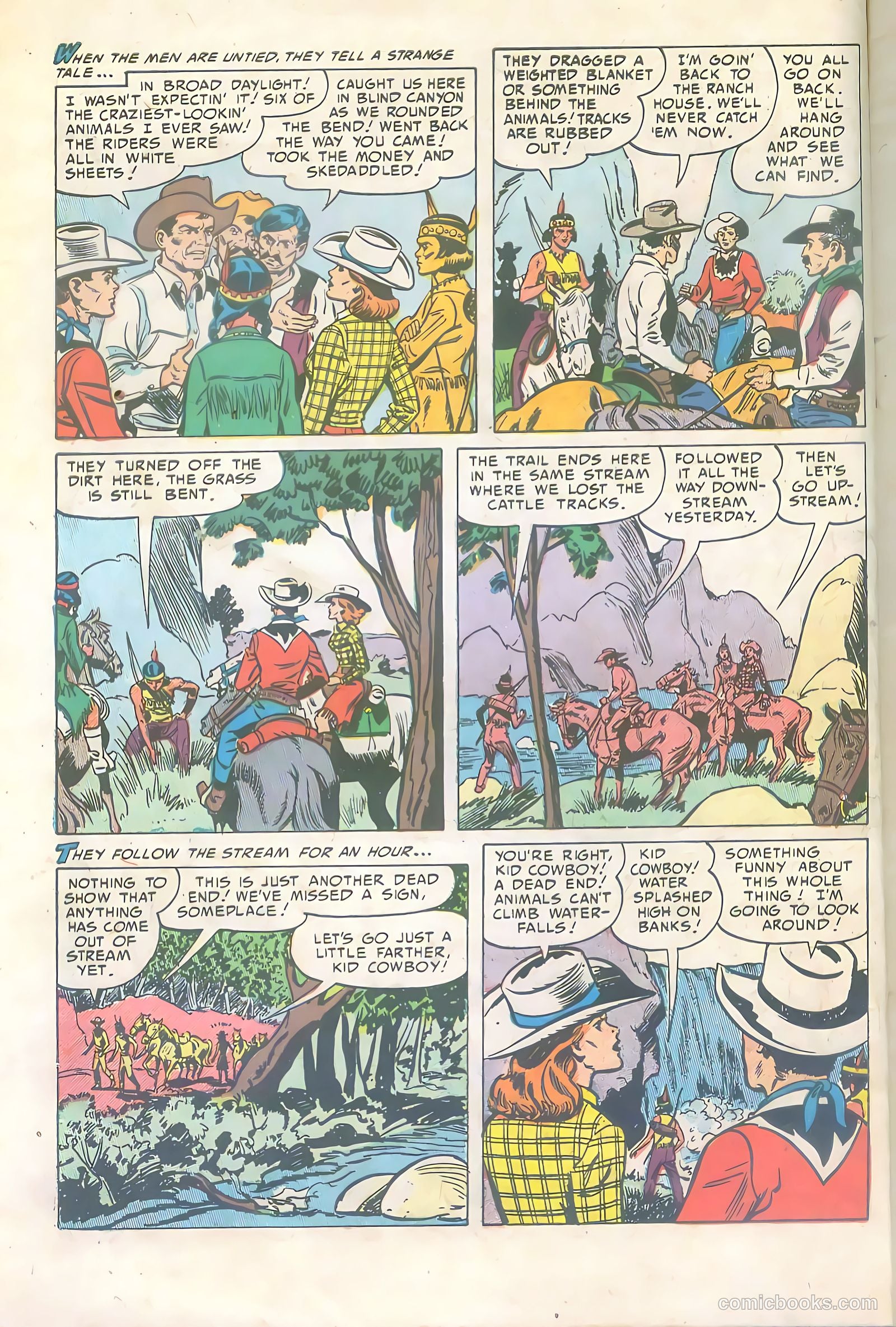 Kid Cowboy #11 (1953) — page 6 of 36