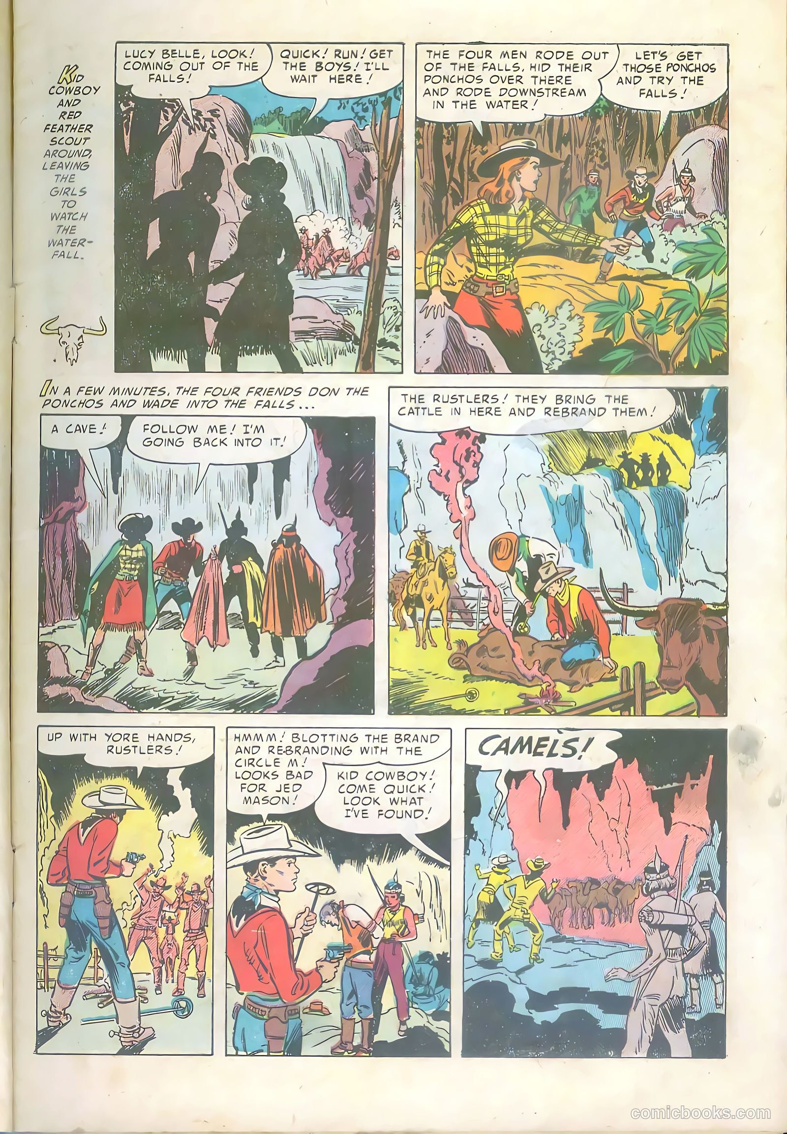 Kid Cowboy #11 (1953) — page 7 of 36