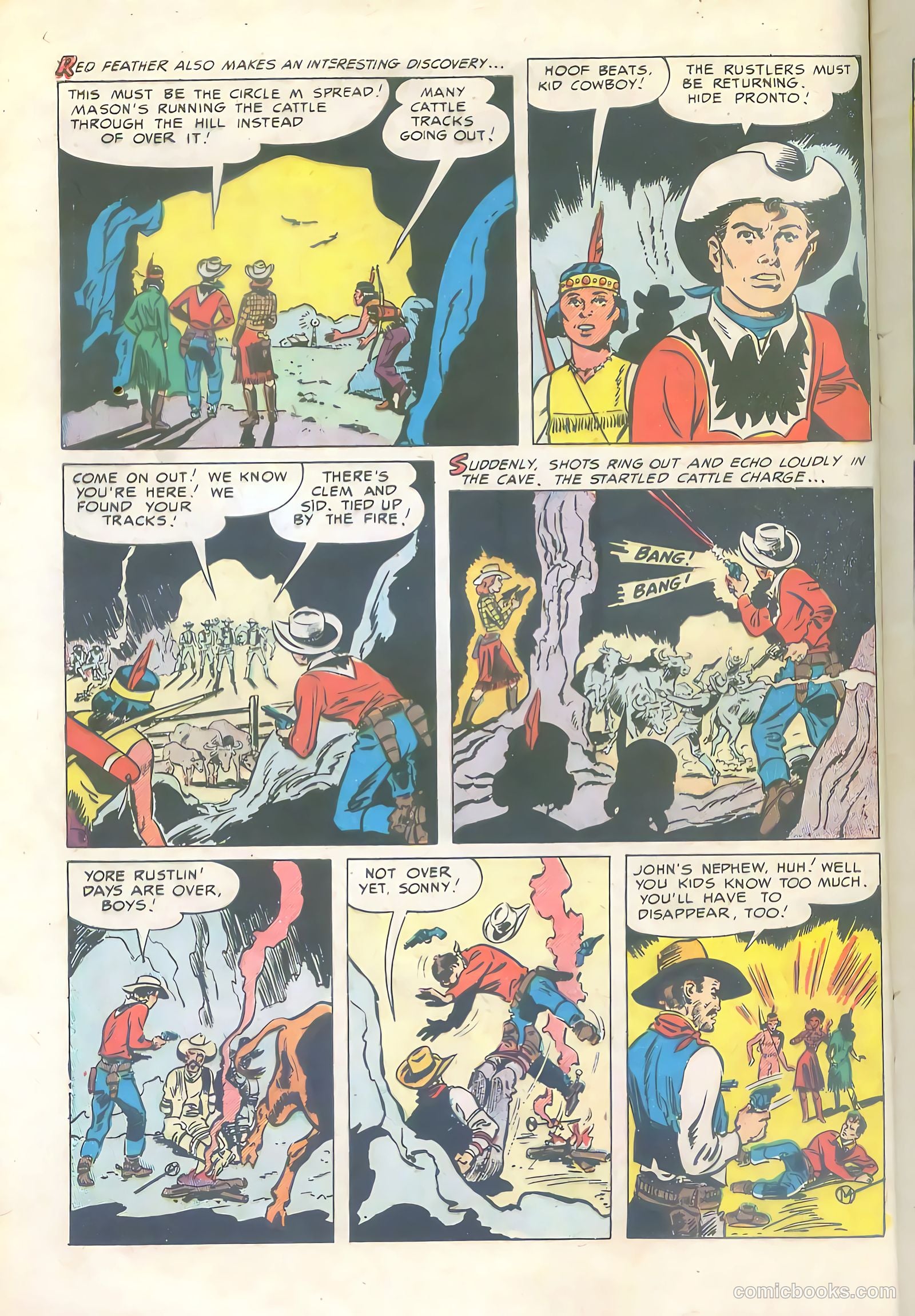 Kid Cowboy #11 (1953) — page 8 of 36