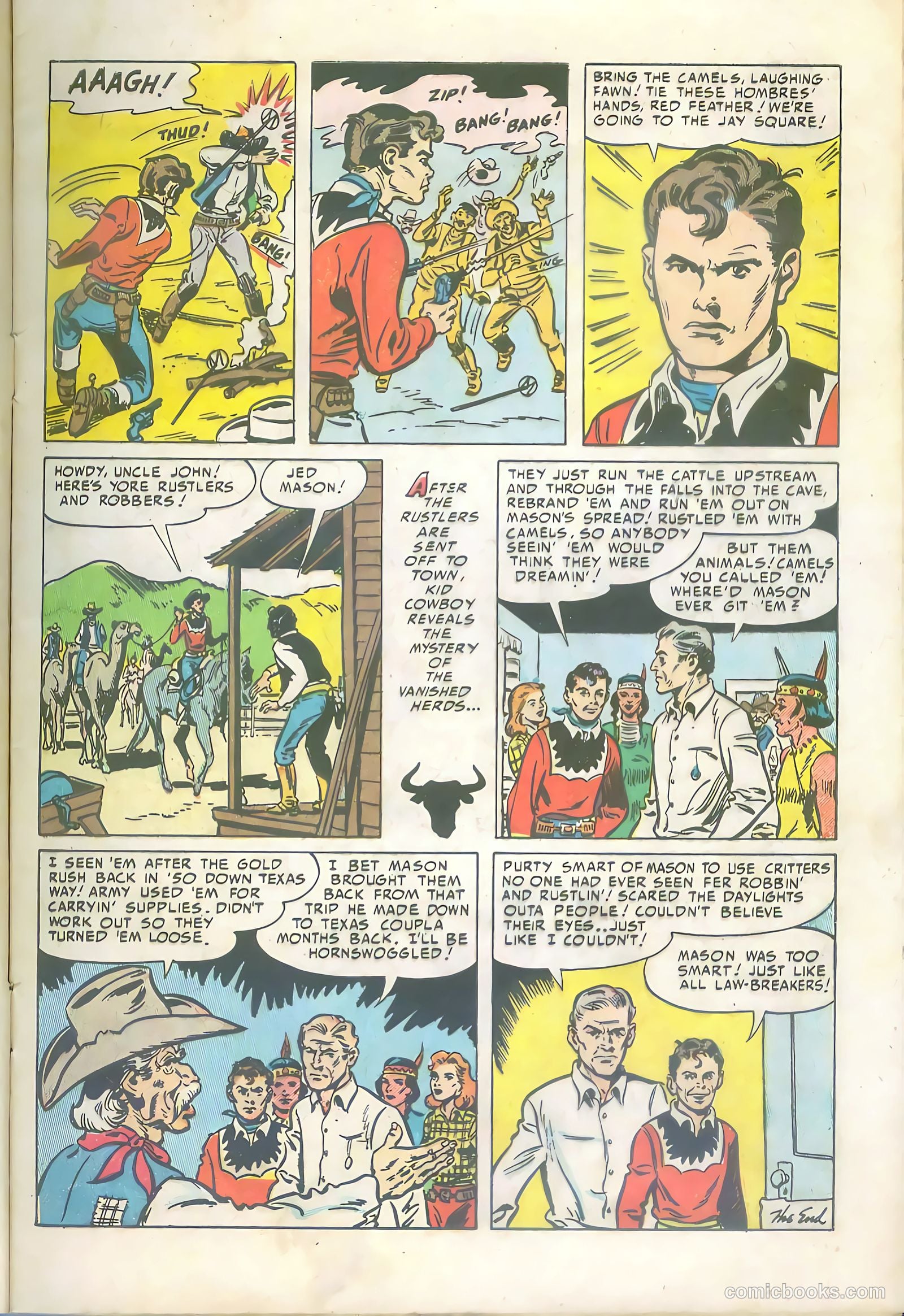 Kid Cowboy #11 (1953) — page 9 of 36
