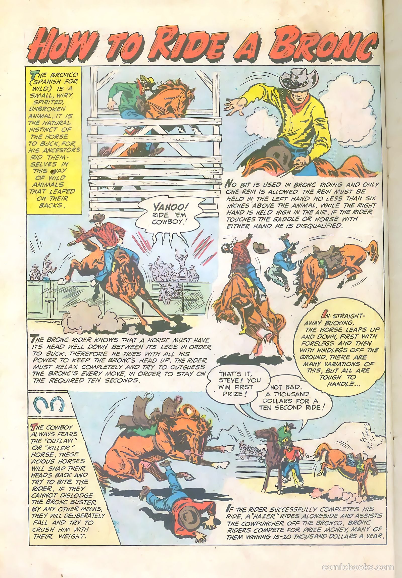 Kid Cowboy #11 (1953) — page 10 of 36