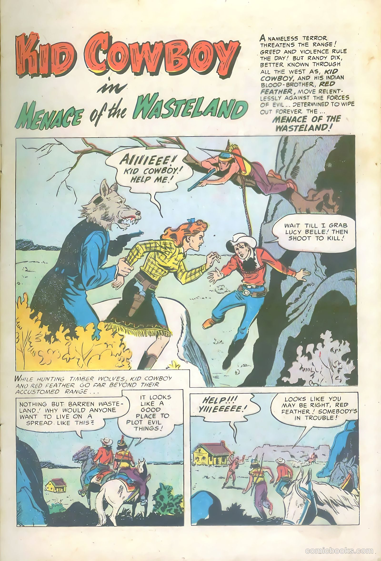Kid Cowboy #11 (1953) — page 13 of 36