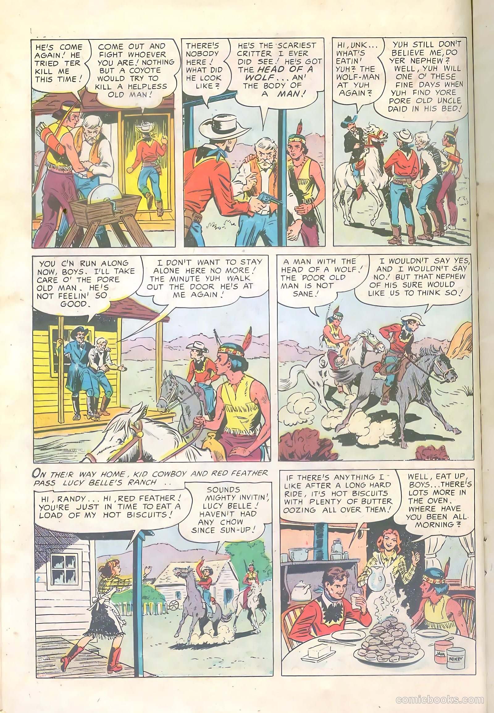 Kid Cowboy #11 (1953) — page 14 of 36