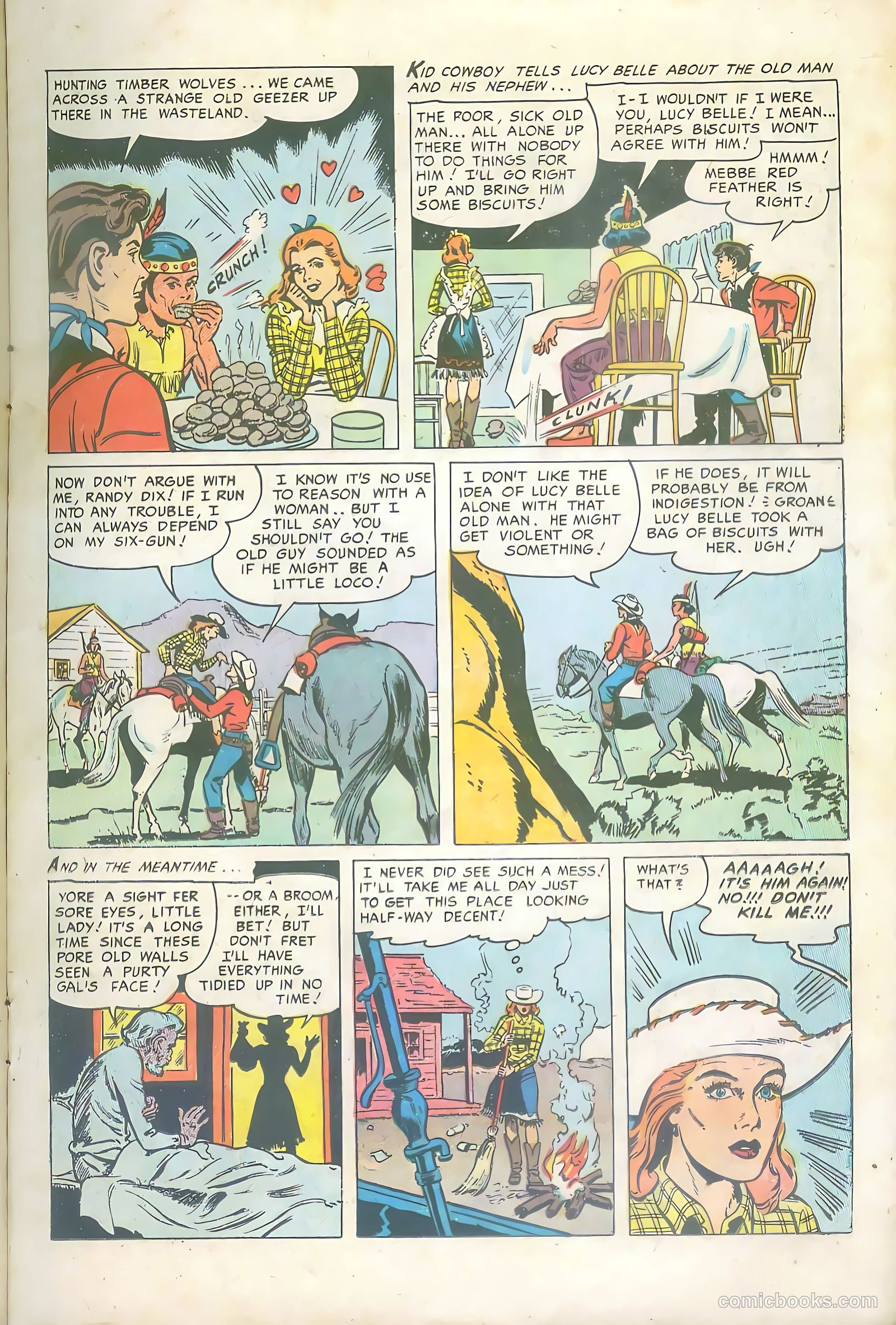 Kid Cowboy #11 (1953) — page 15 of 36