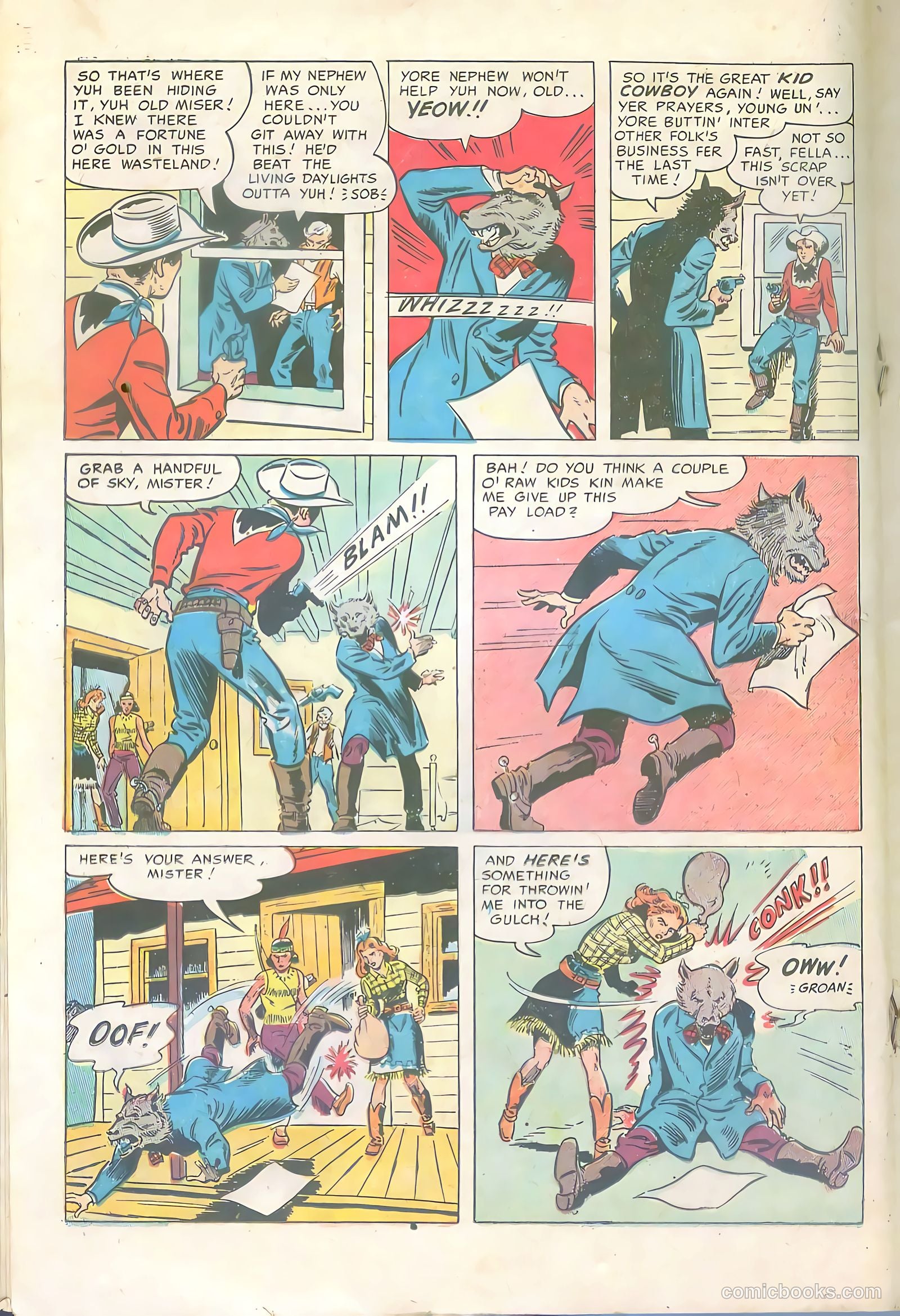 Kid Cowboy #11 (1953) — page 18 of 36