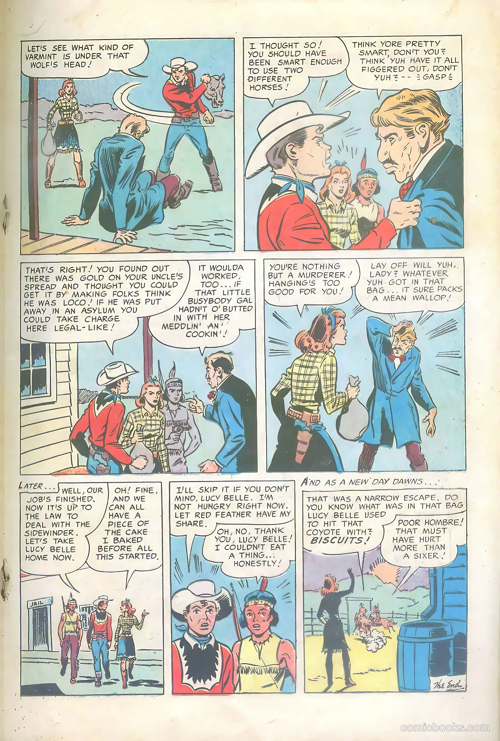 Kid Cowboy #11 (1953) — page 19 of 36