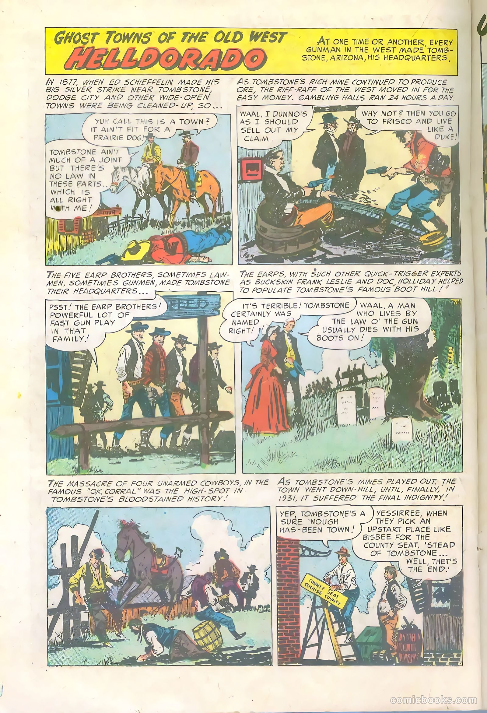 Kid Cowboy #11 (1953) — page 20 of 36