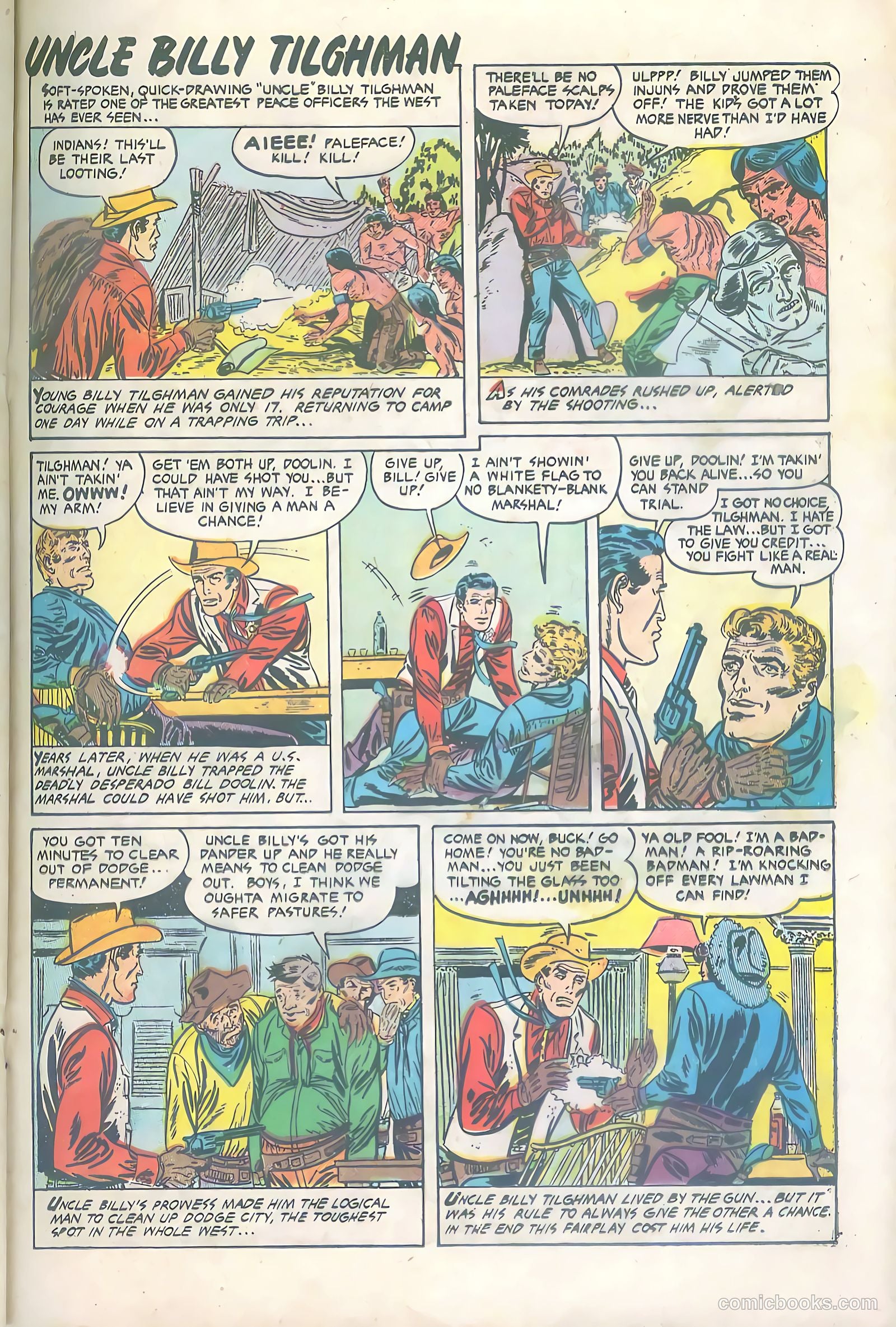 Kid Cowboy #11 (1953) — page 21 of 36