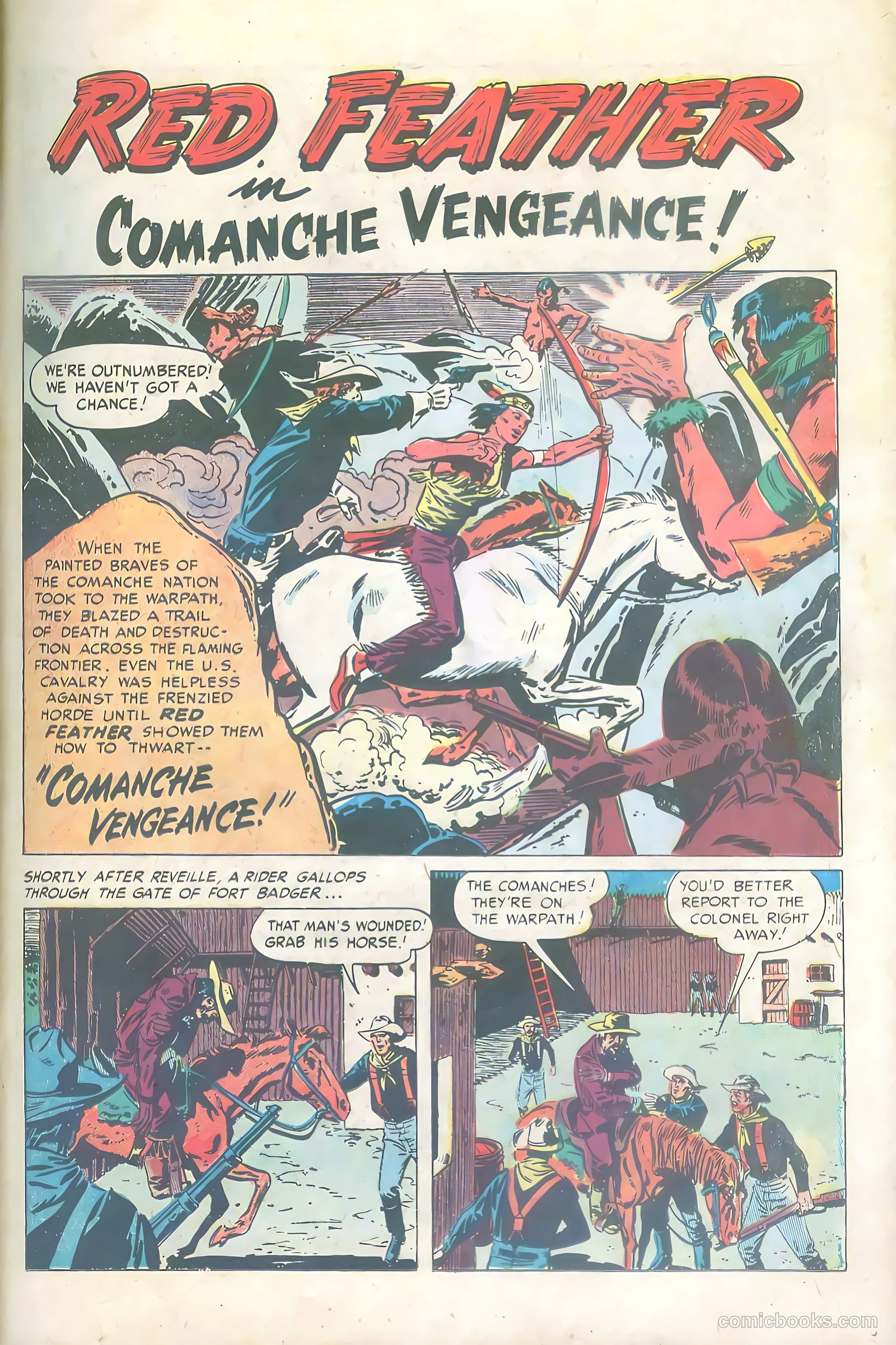 Kid Cowboy #11 (1953) — page 23 of 36