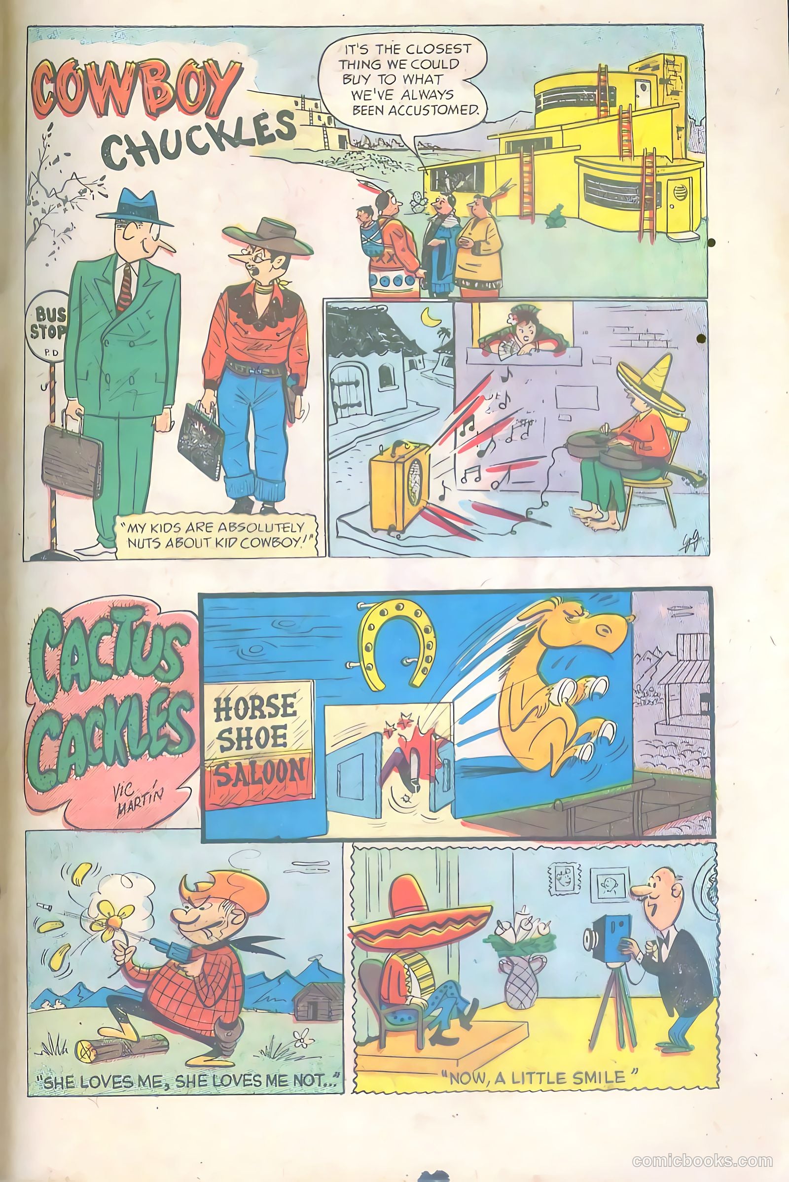 Kid Cowboy #11 (1953) — page 33 of 36