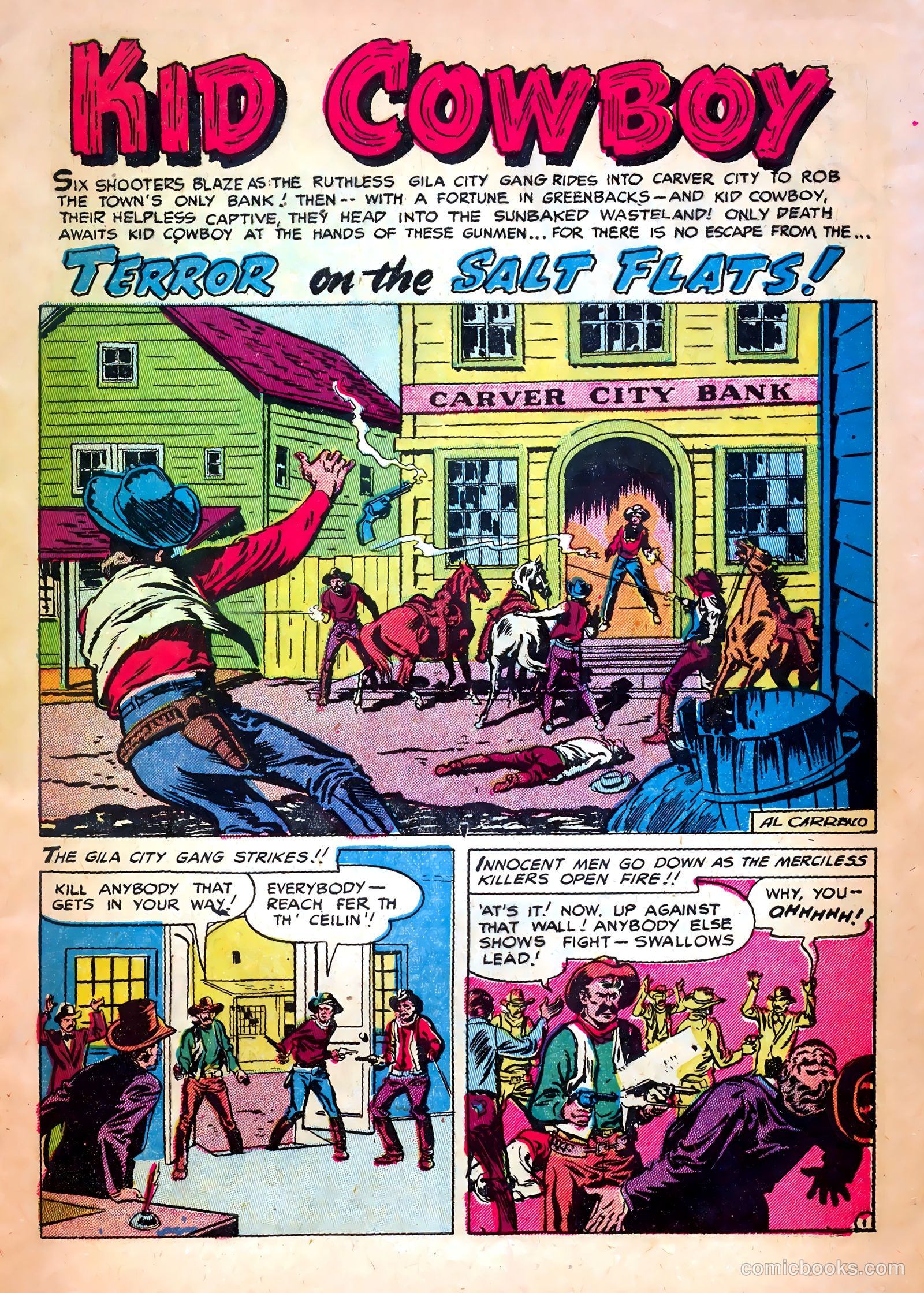 Kid Cowboy #13 (1955) — page 3 of 36