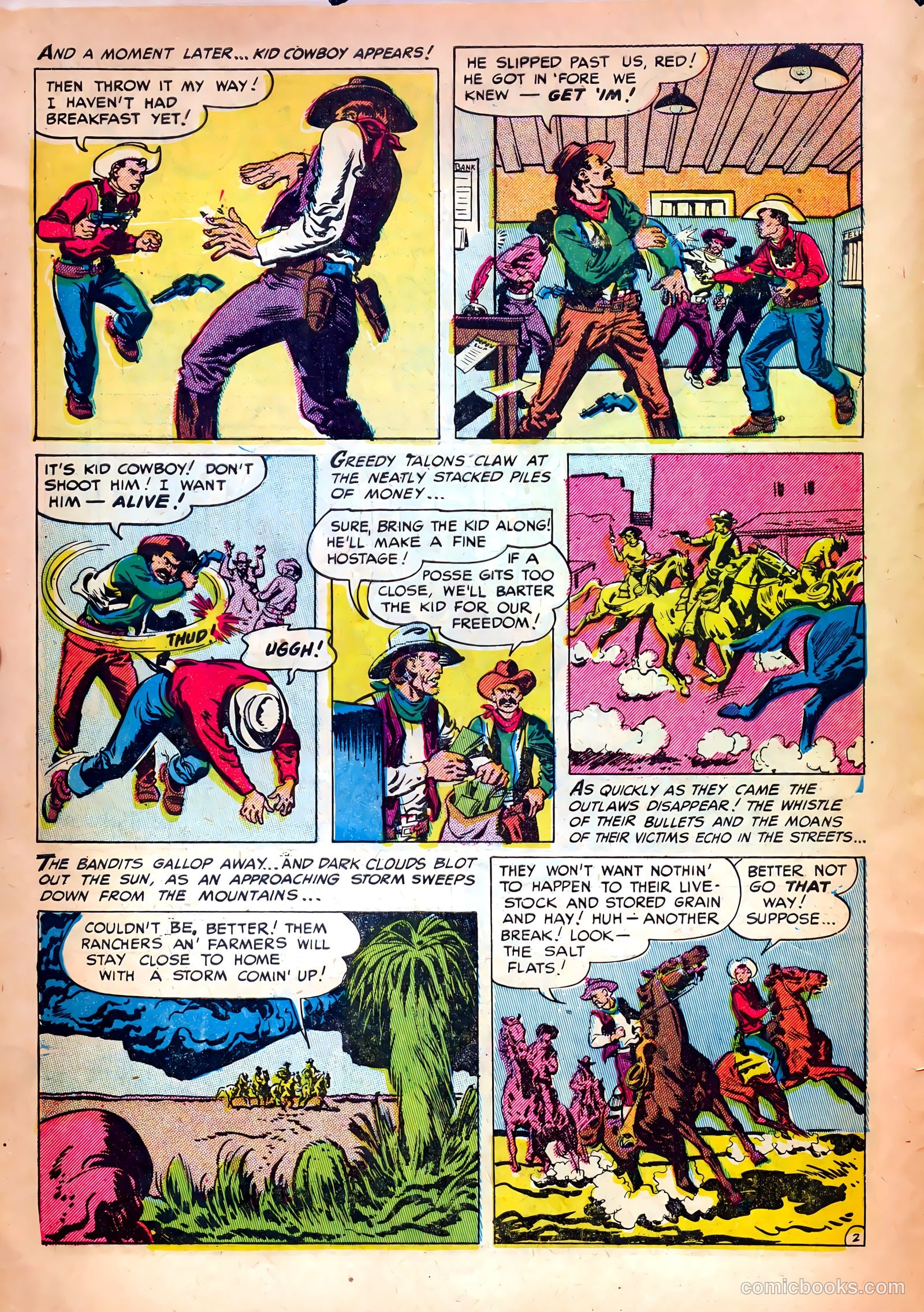 Kid Cowboy #13 (1955) — page 4 of 36
