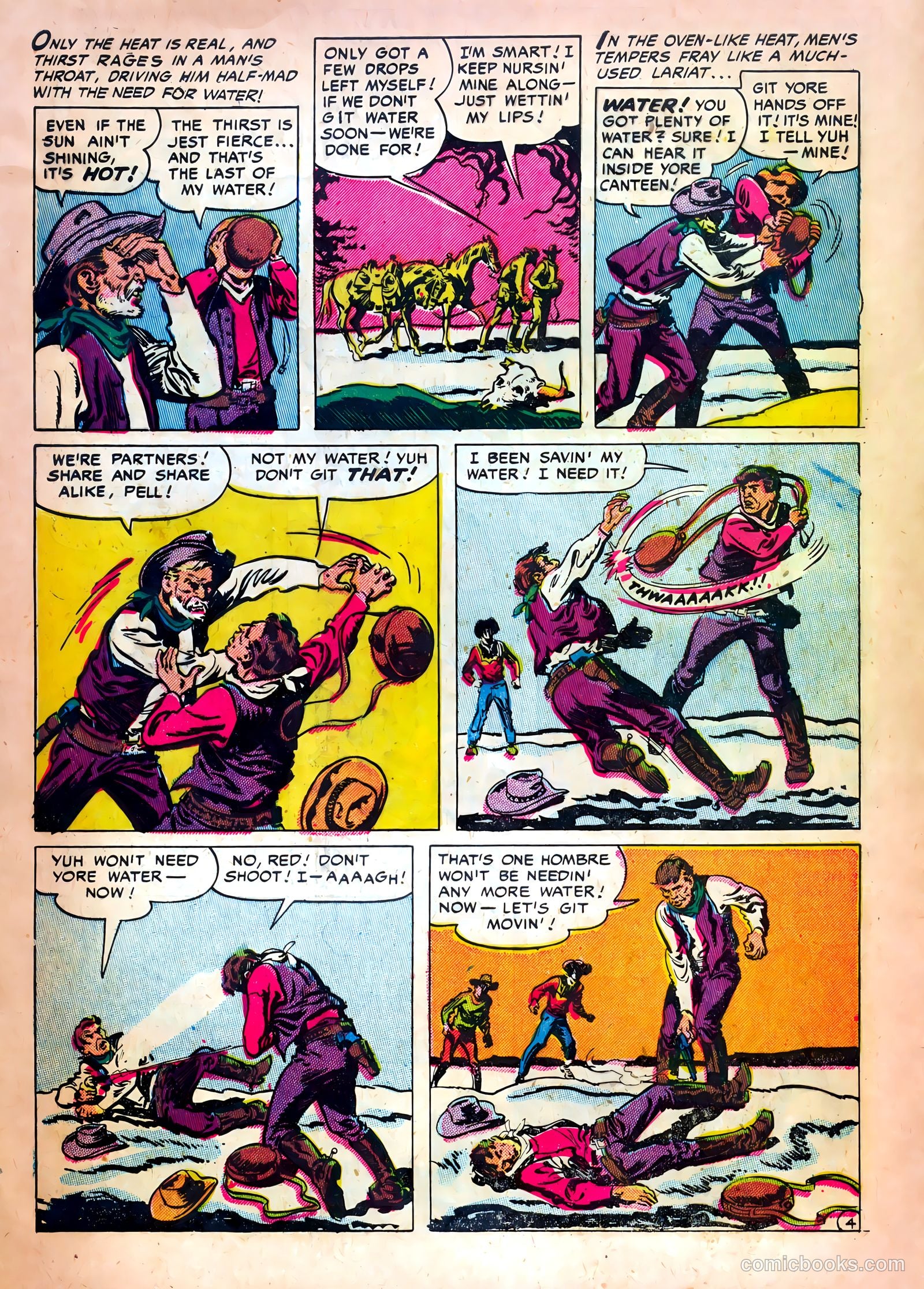 Kid Cowboy #13 (1955) — page 6 of 36