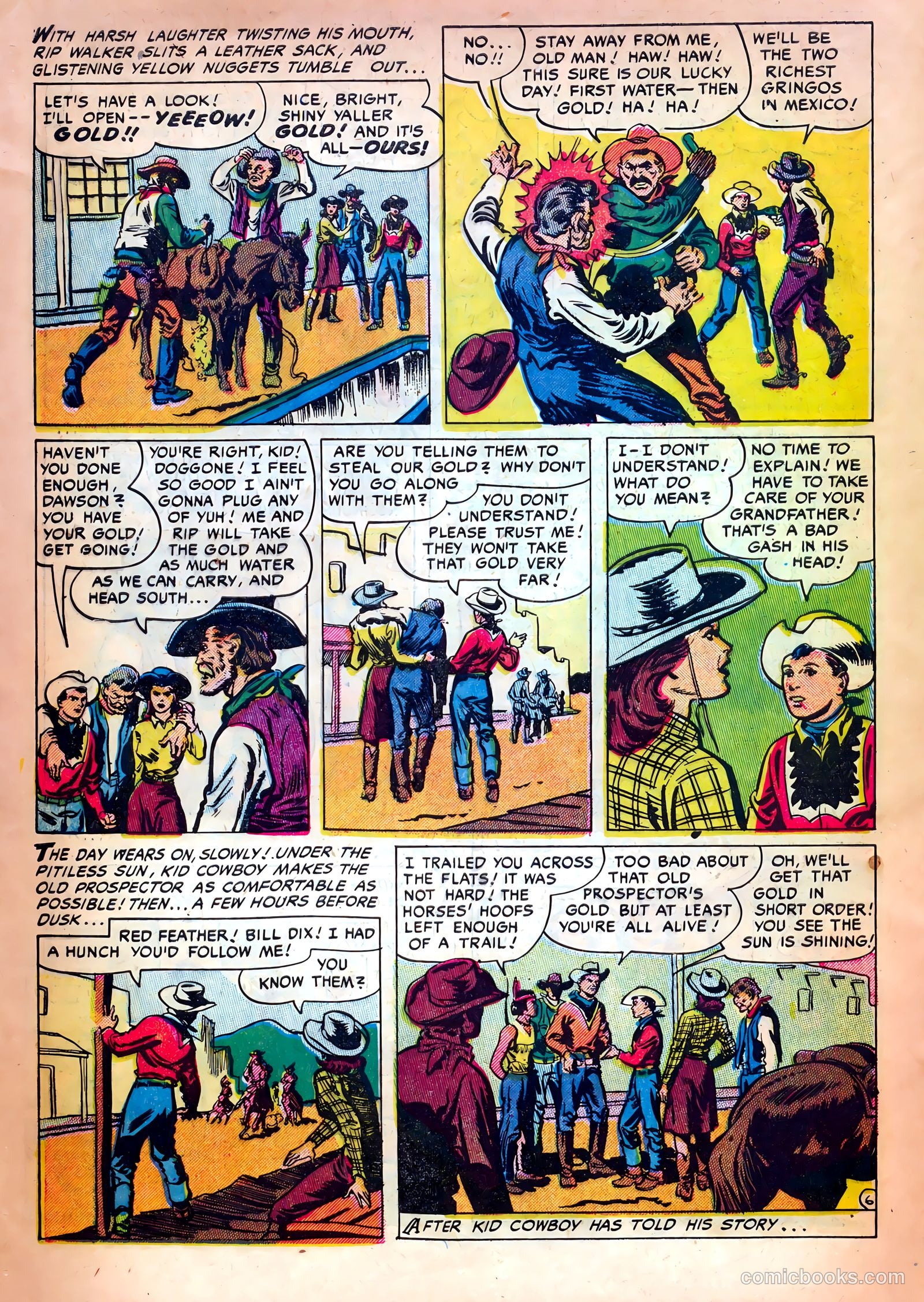 Kid Cowboy #13 (1955) — page 8 of 36