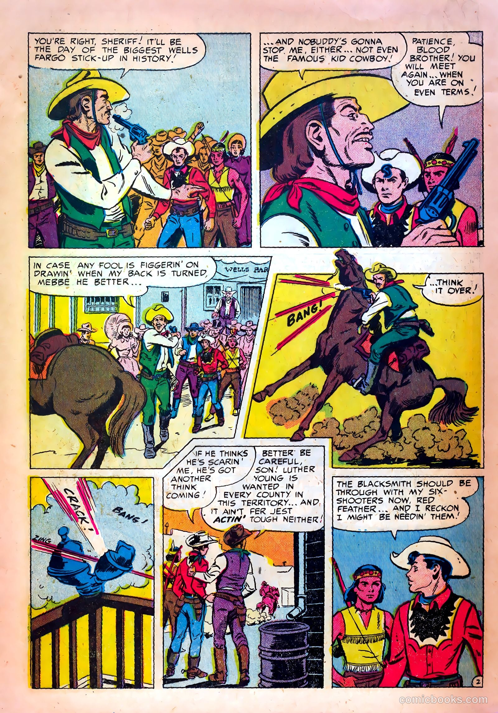 Kid Cowboy #13 (1955) — page 11 of 36