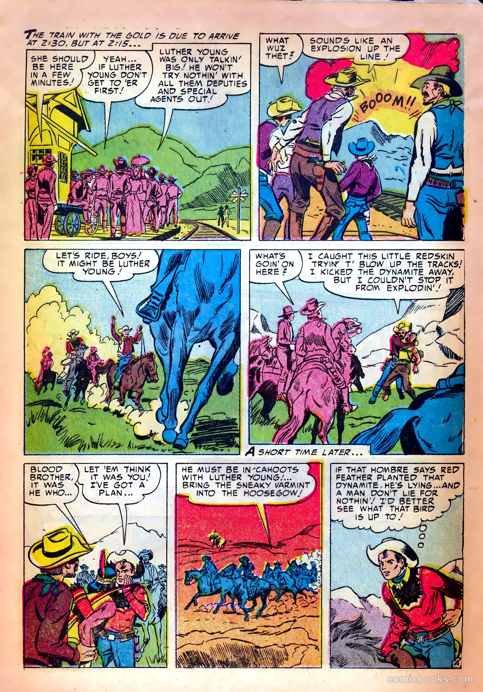 Kid Cowboy #13 (1955) — page 13 of 36