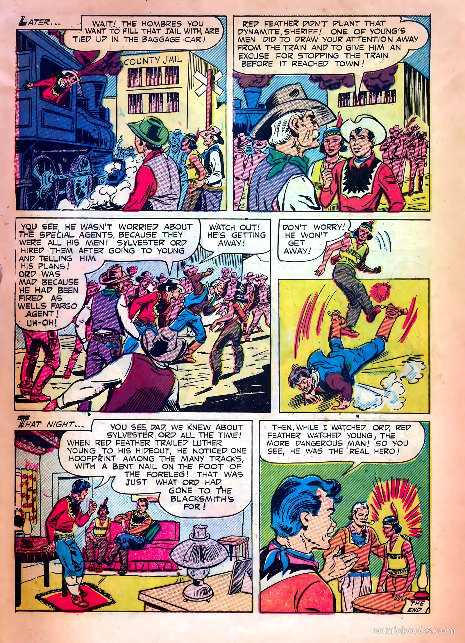 Kid Cowboy #13 (1955) — page 16 of 36