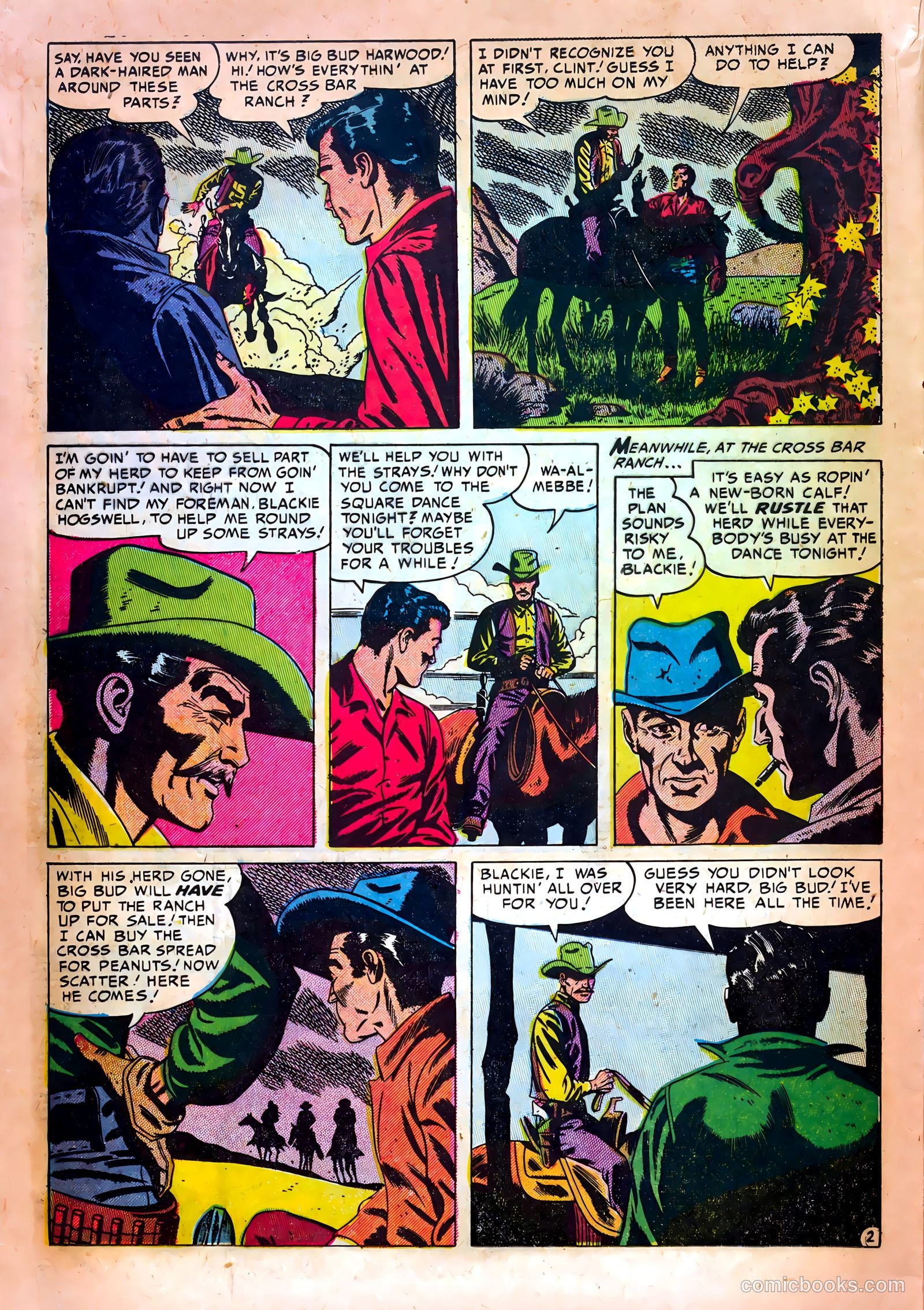 Kid Cowboy #13 (1955) — page 22 of 36