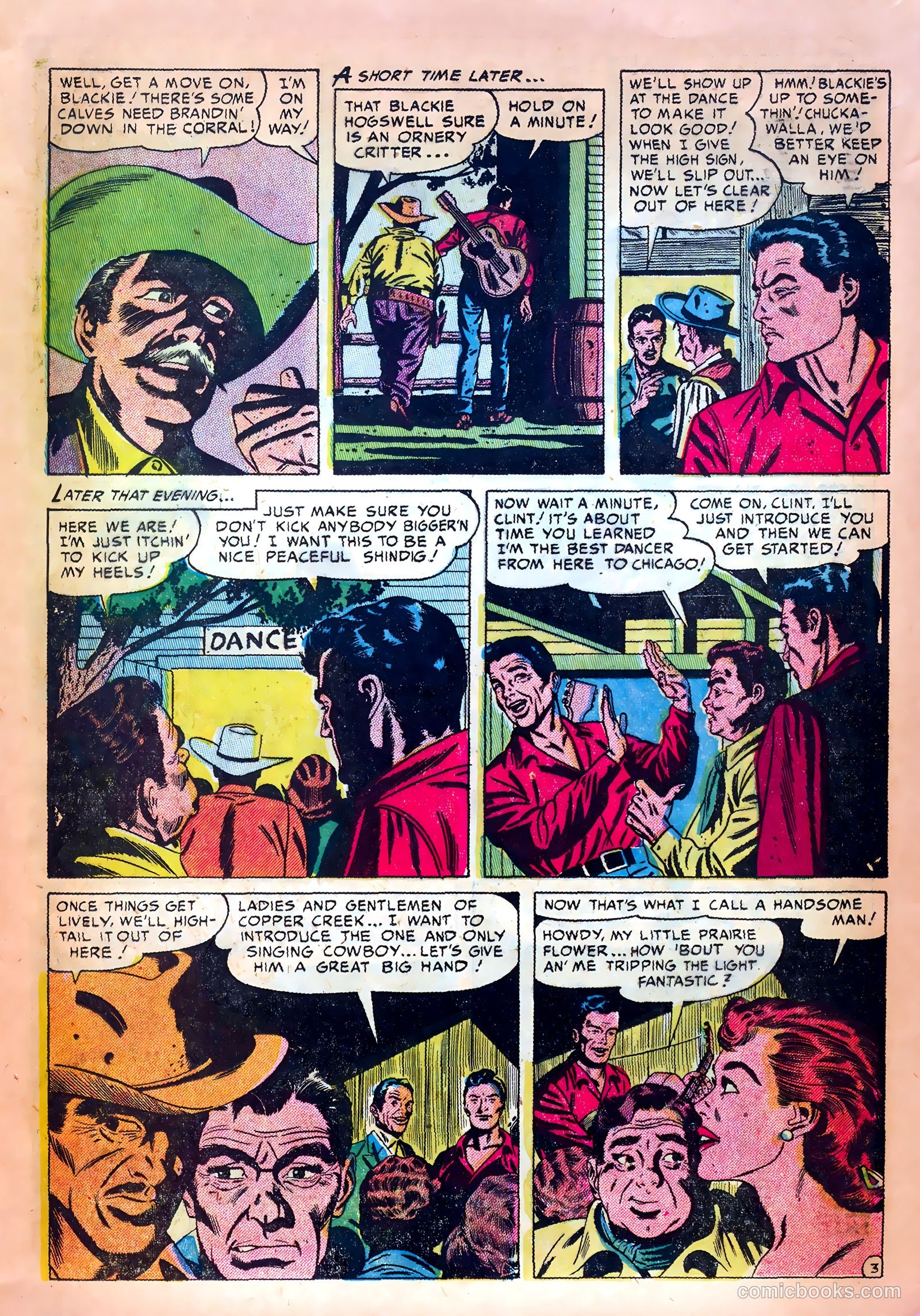 Kid Cowboy #13 (1955) — page 23 of 36