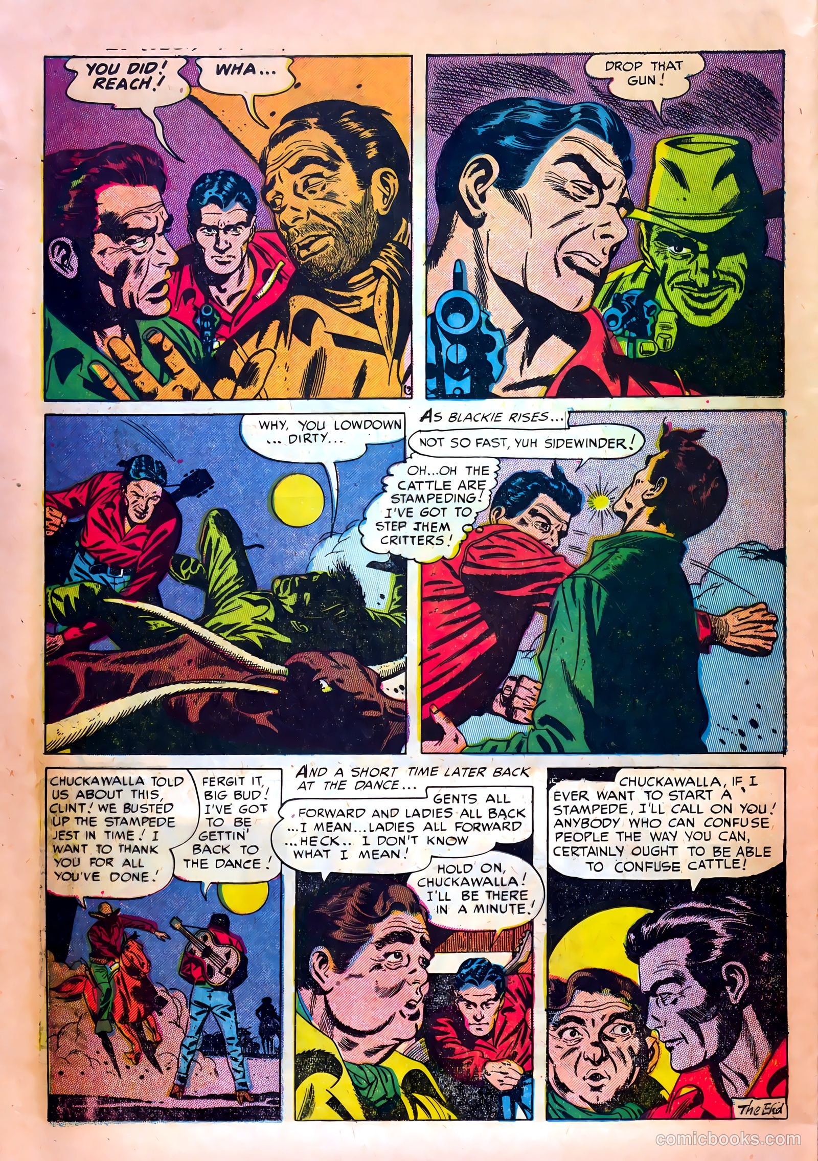 Kid Cowboy #13 (1955) — page 26 of 36