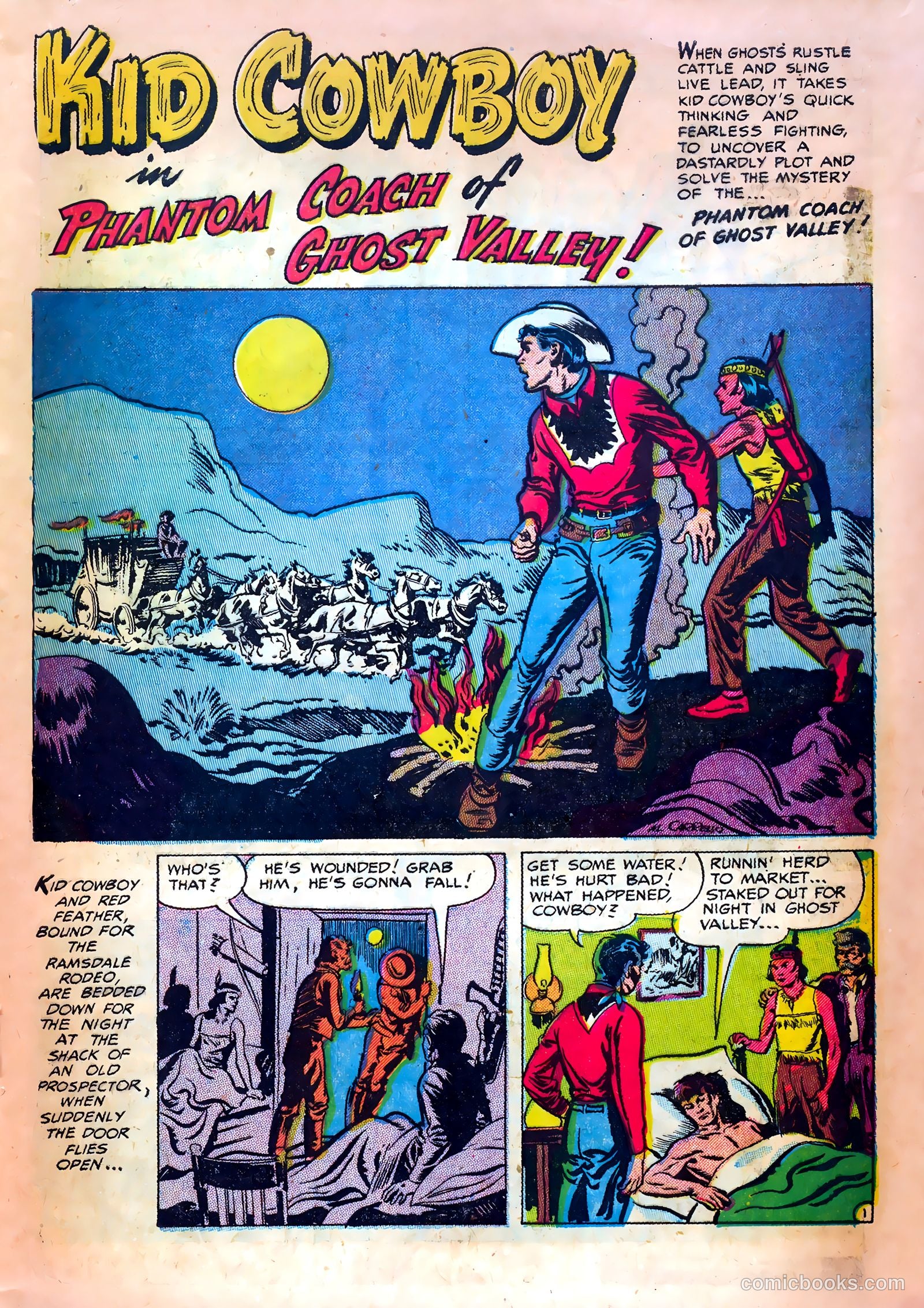 Kid Cowboy #13 (1955) — page 27 of 36
