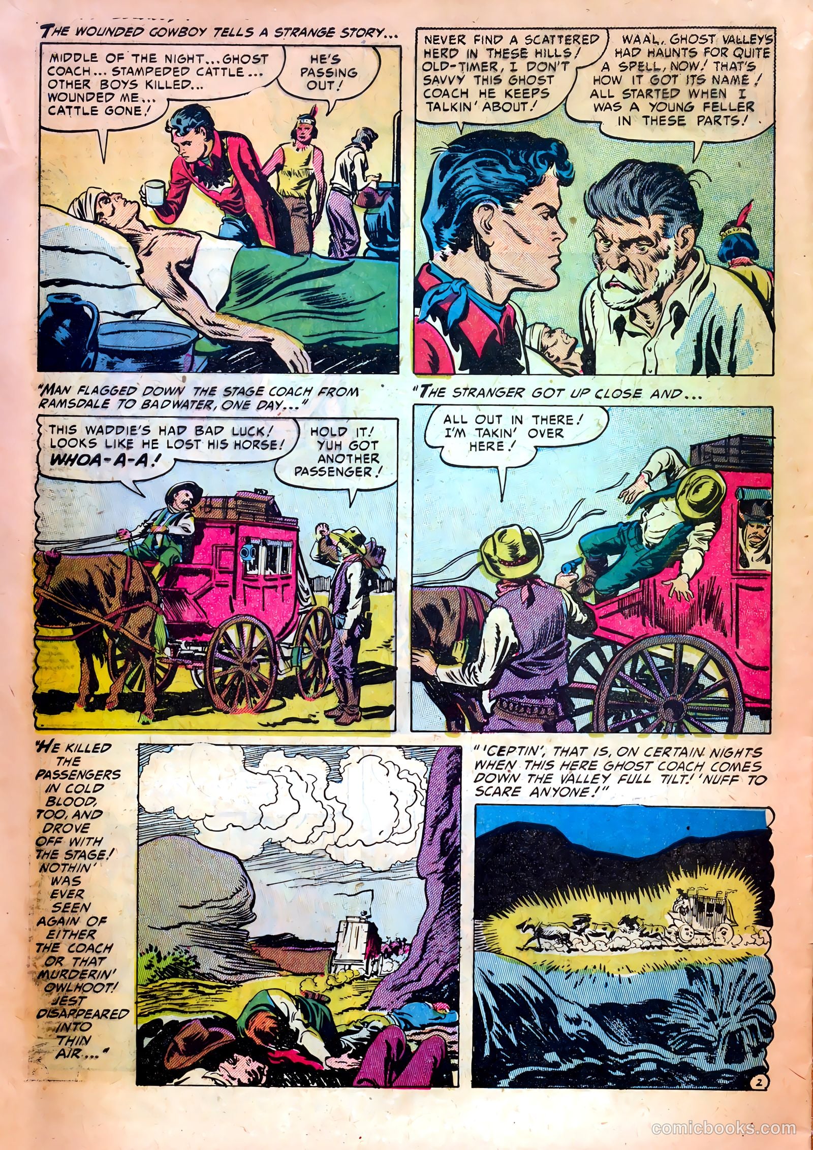 Kid Cowboy #13 (1955) — page 28 of 36