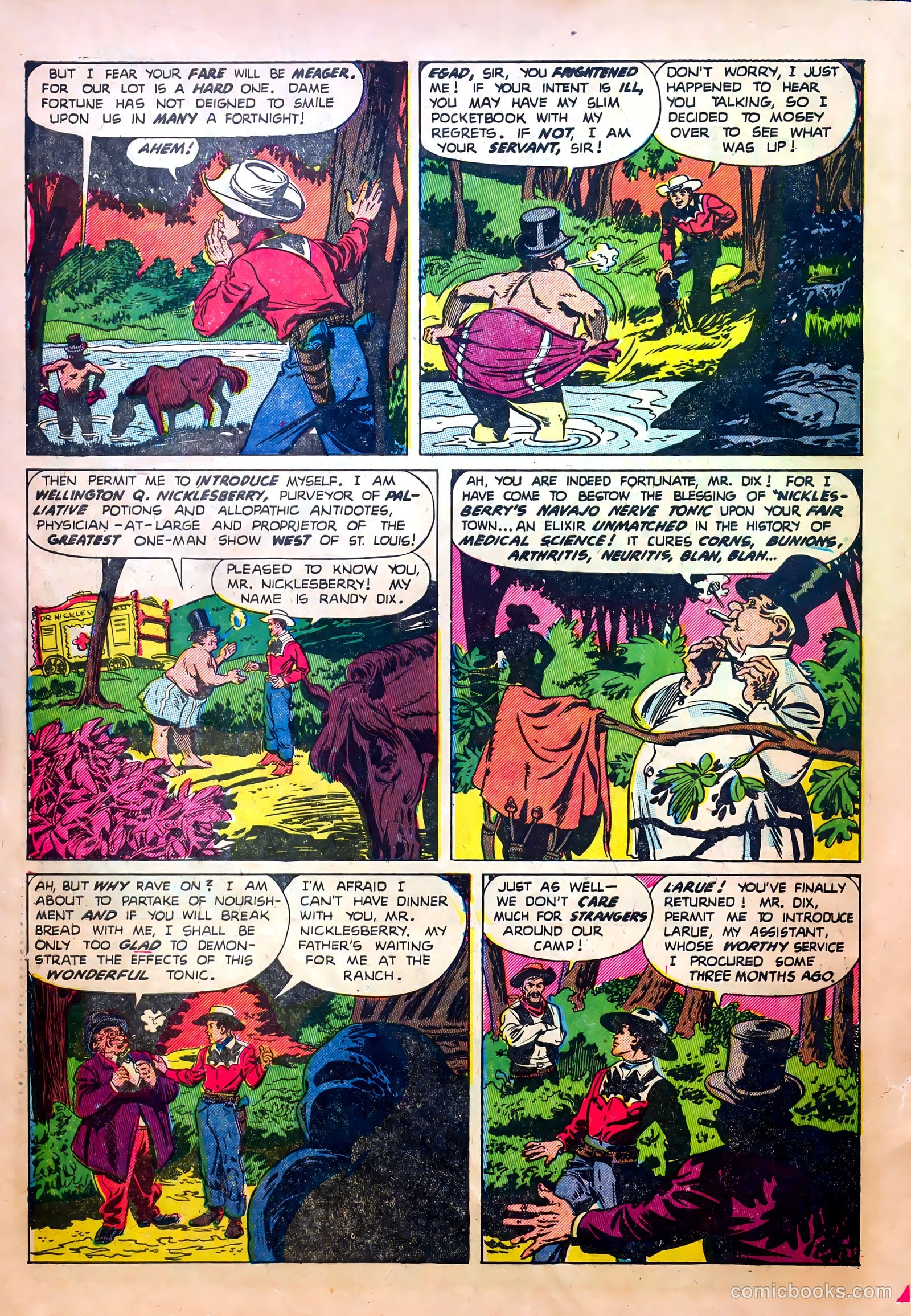 Kid Cowboy #14 (1955) — page 4 of 36