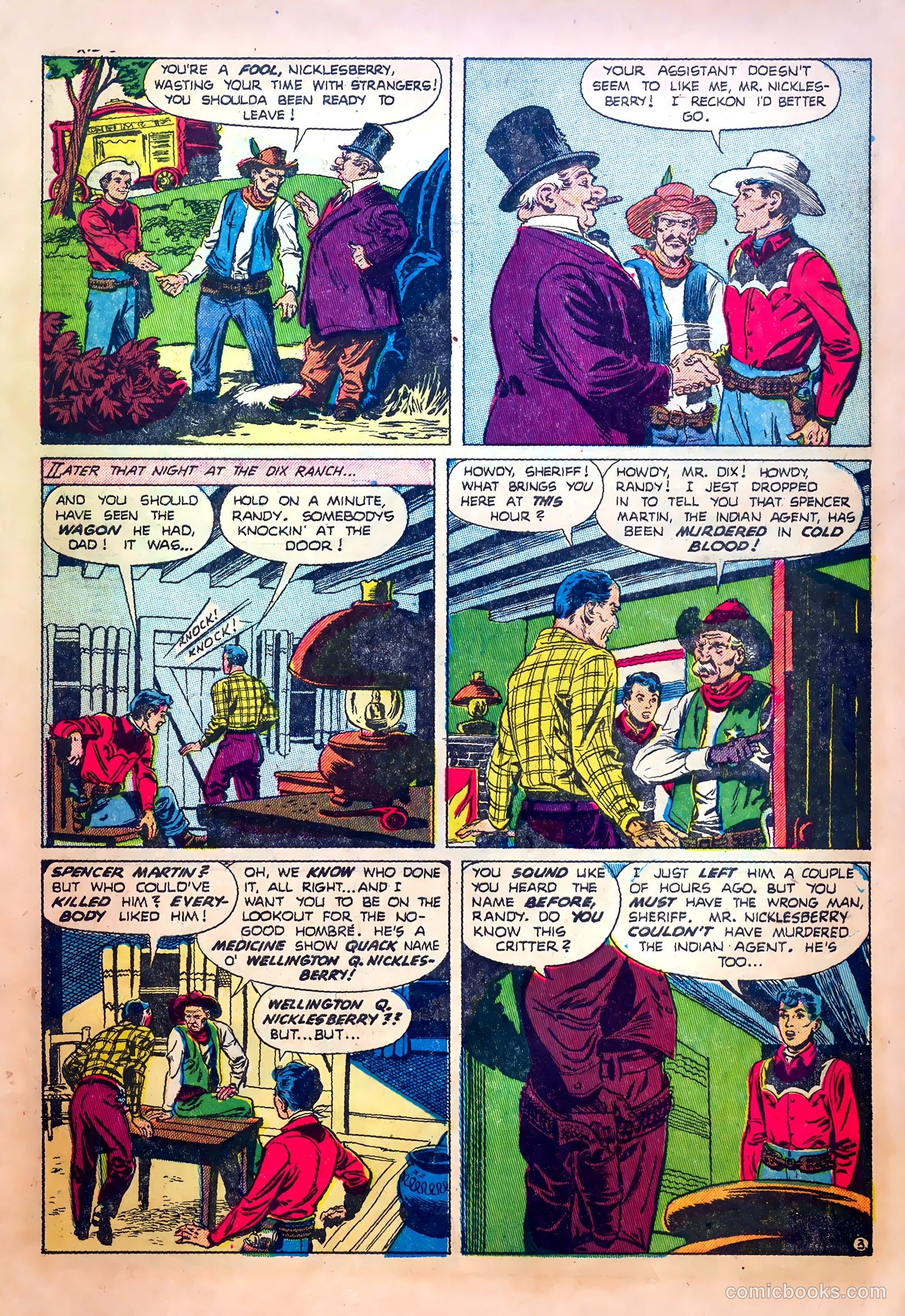 Kid Cowboy #14 (1955) — page 5 of 36