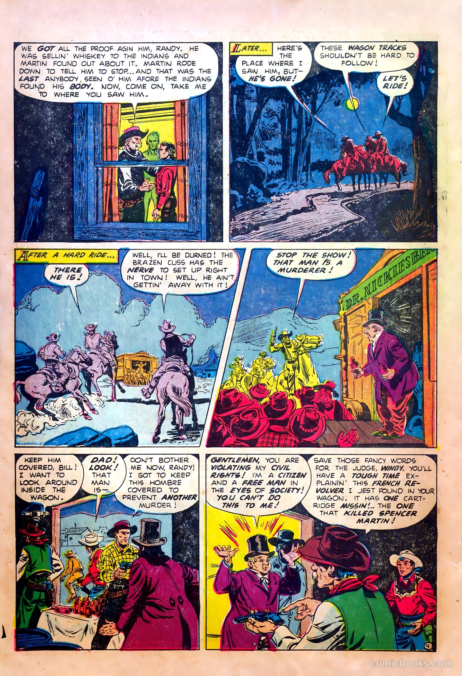 Kid Cowboy #14 (1955) — page 6 of 36