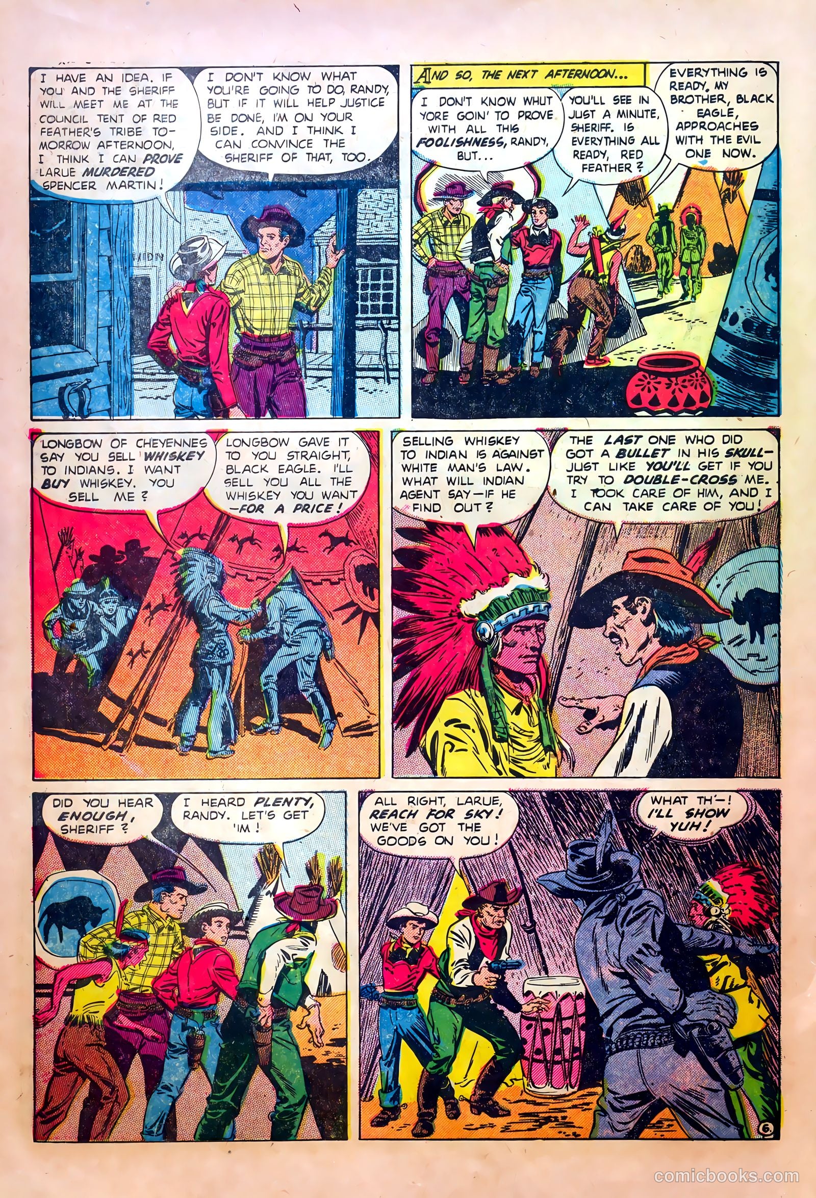 Kid Cowboy #14 (1955) — page 8 of 36