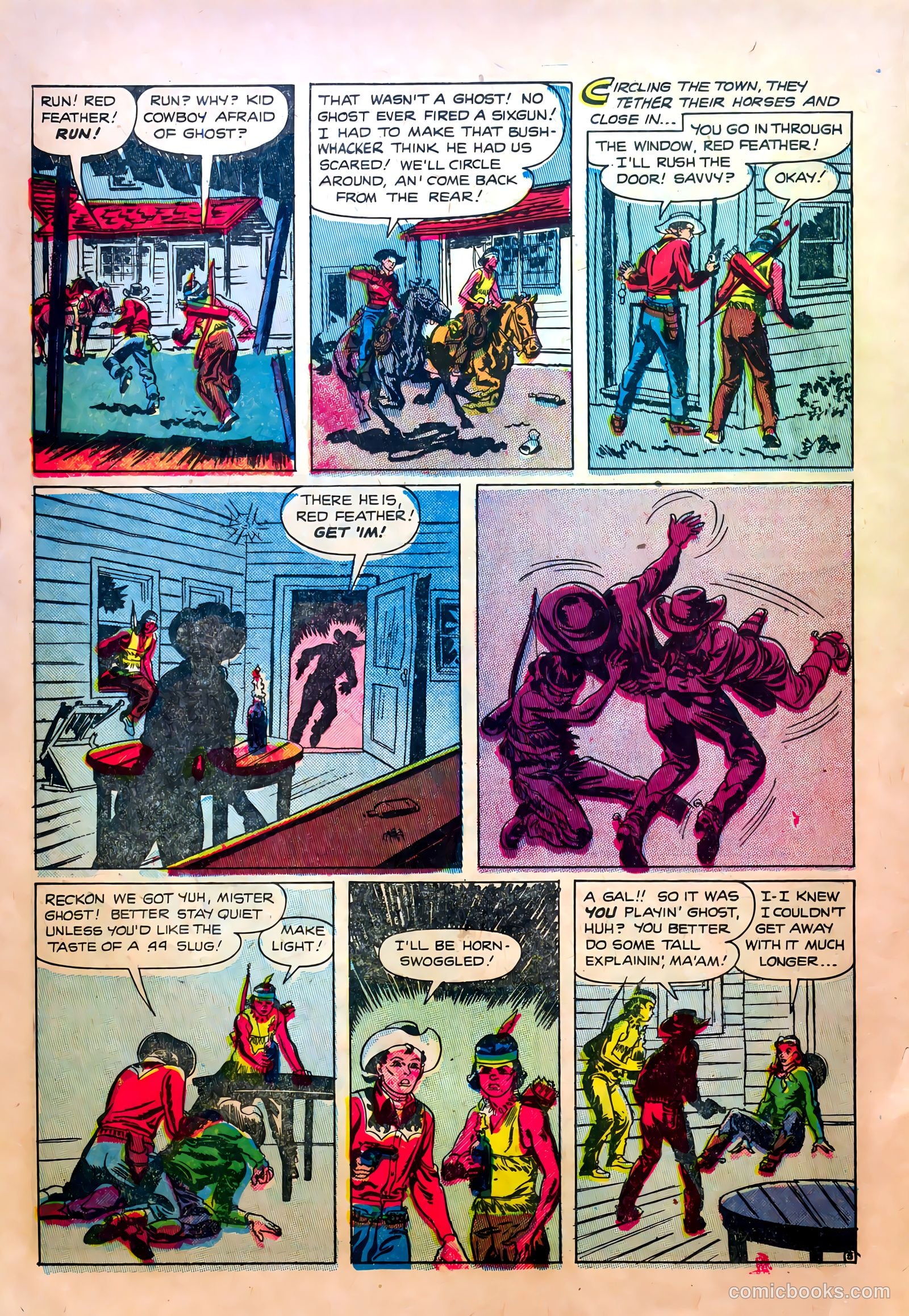Kid Cowboy #14 (1955) — page 12 of 36