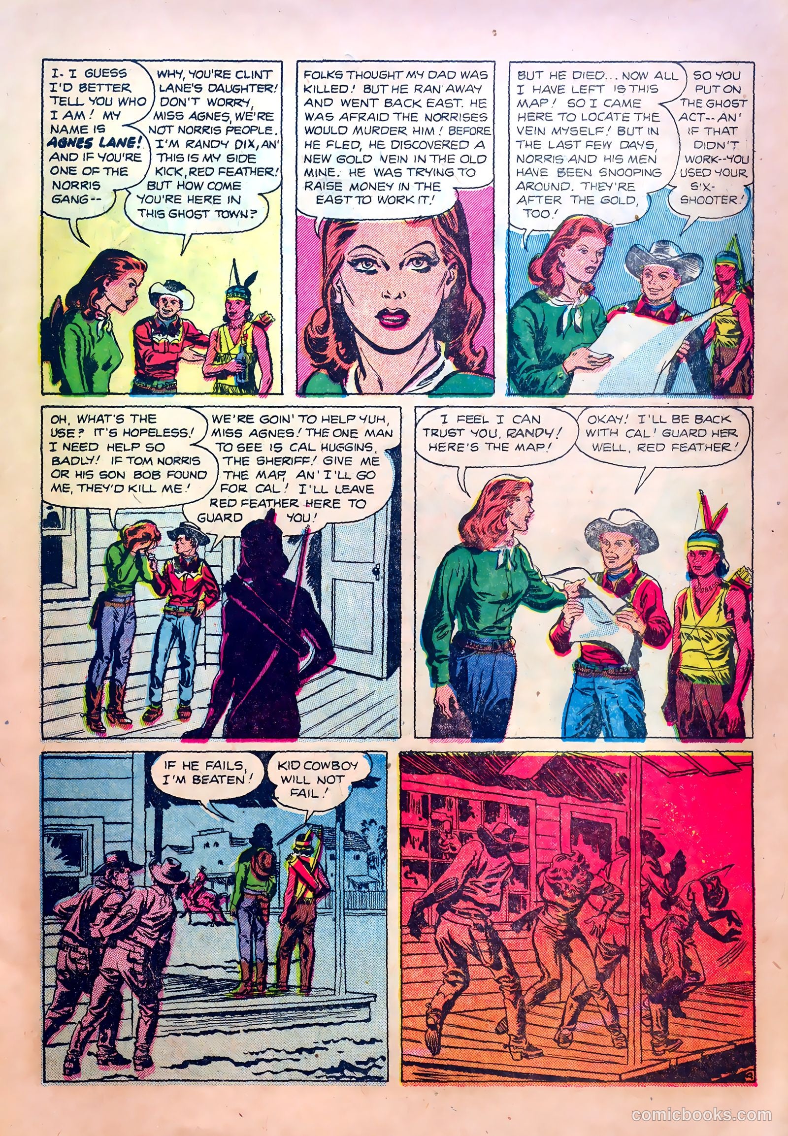Kid Cowboy #14 (1955) — page 13 of 36