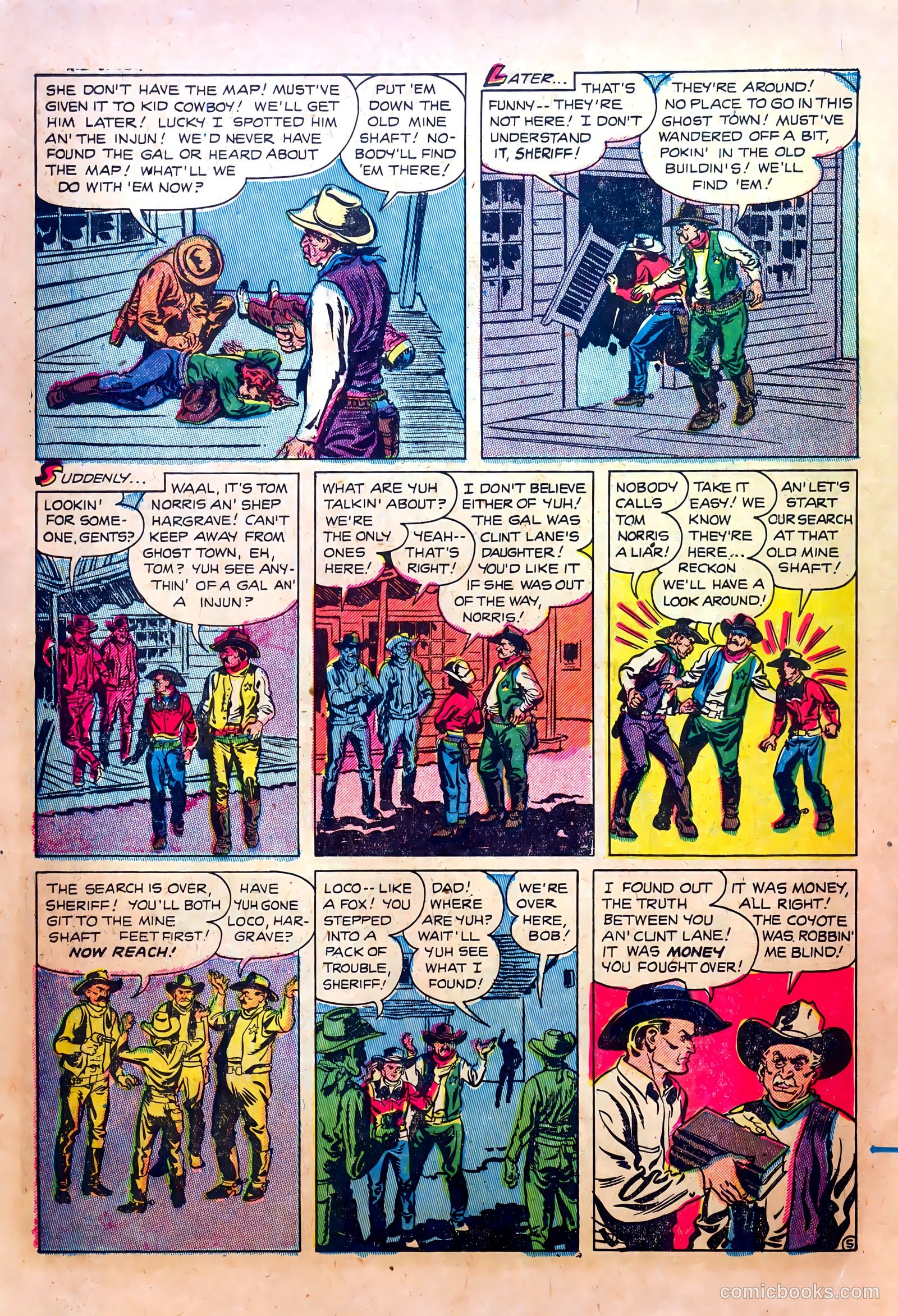 Kid Cowboy #14 (1955) — page 14 of 36