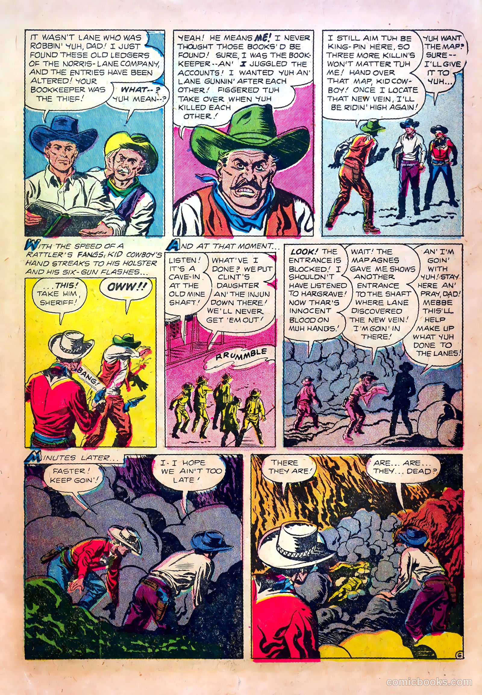 Kid Cowboy #14 (1955) — page 15 of 36