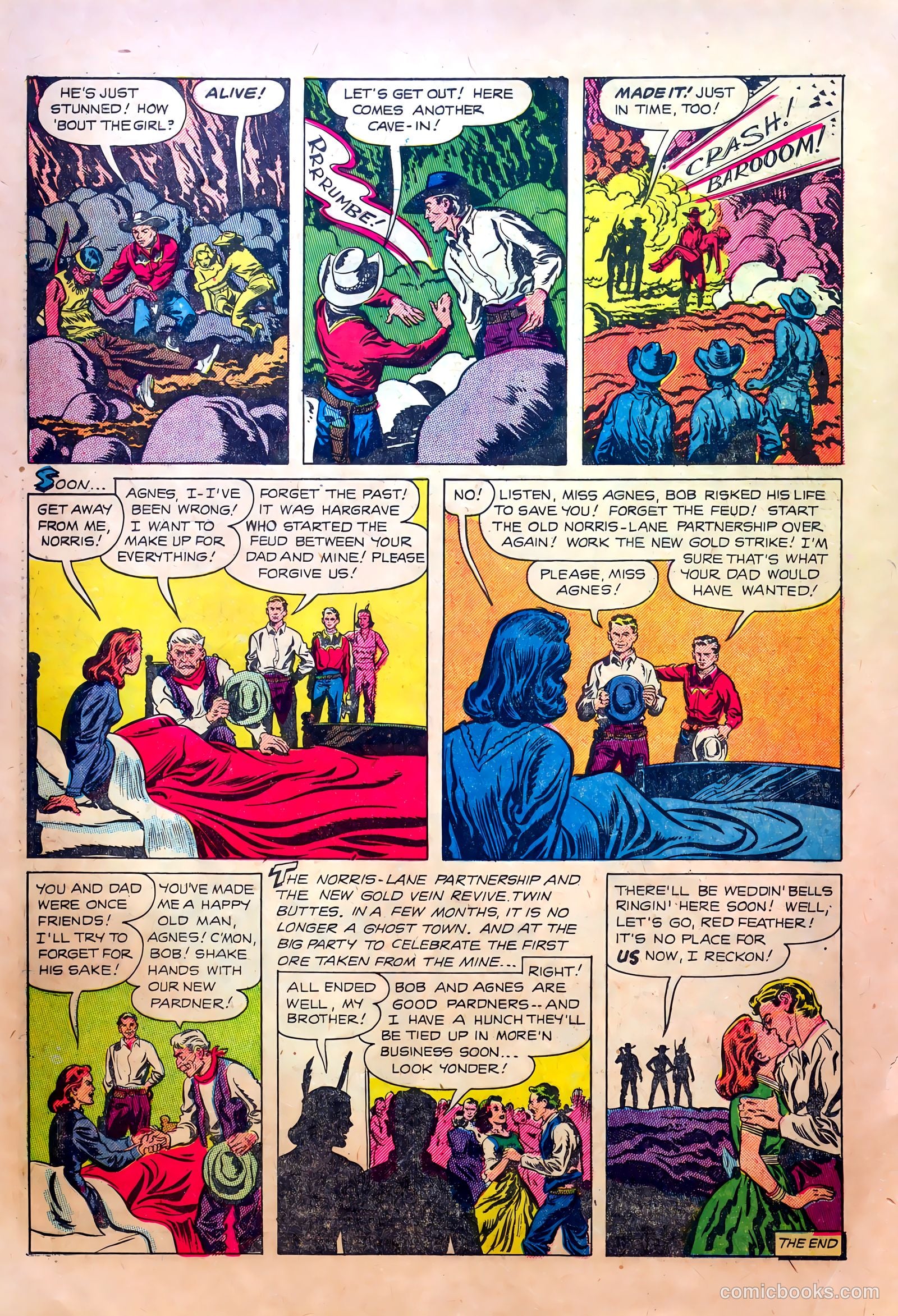 Kid Cowboy #14 (1955) — page 16 of 36