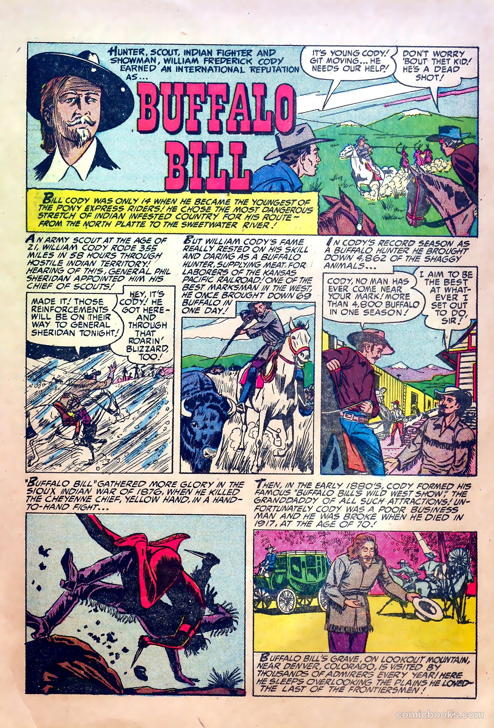 Kid Cowboy #14 (1955) — page 17 of 36
